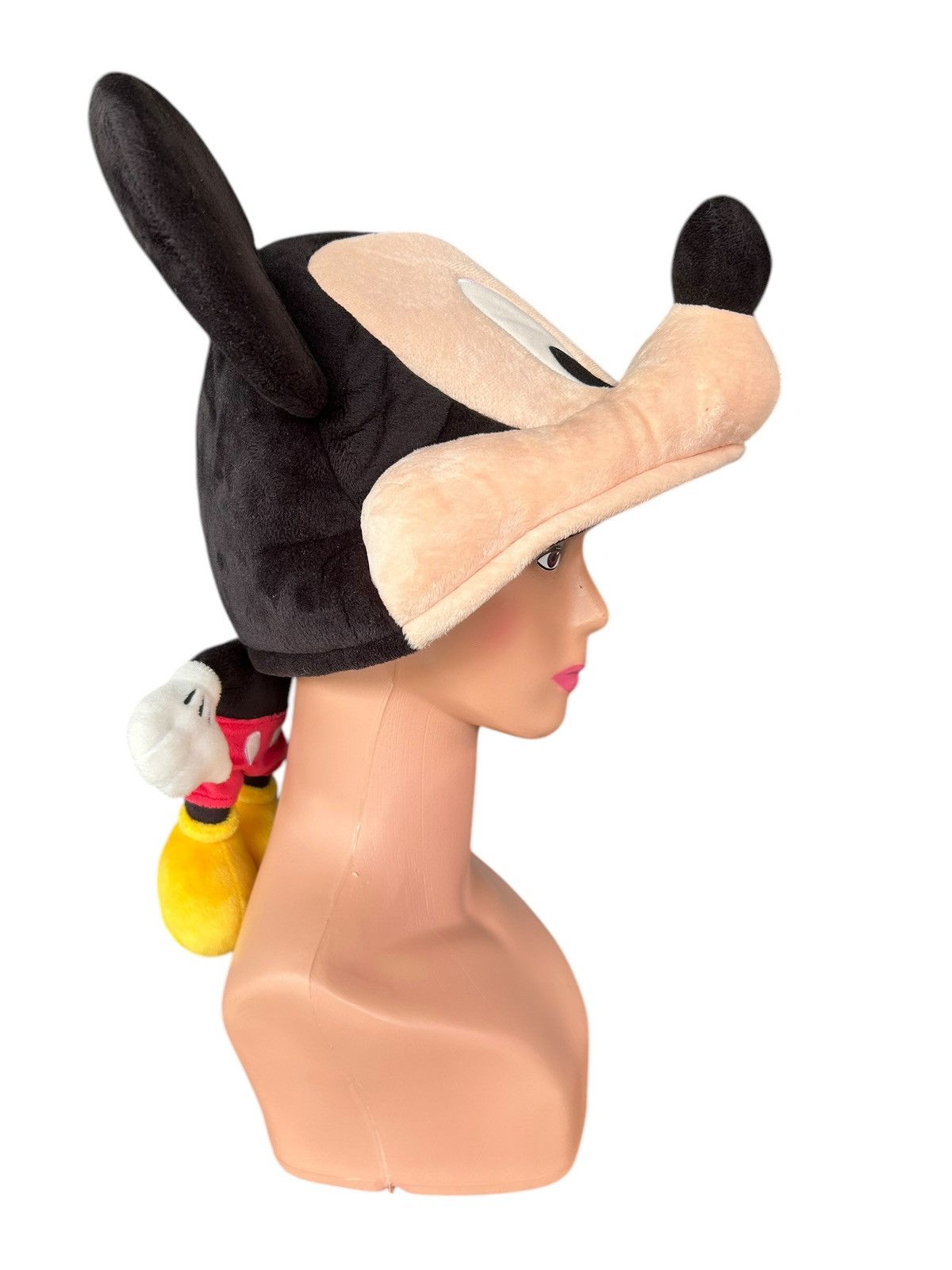 Japanese Brand Rare Beanie Hats Mickey Mouse Vintage Style Size ONE SIZE - 2 Thumbnail