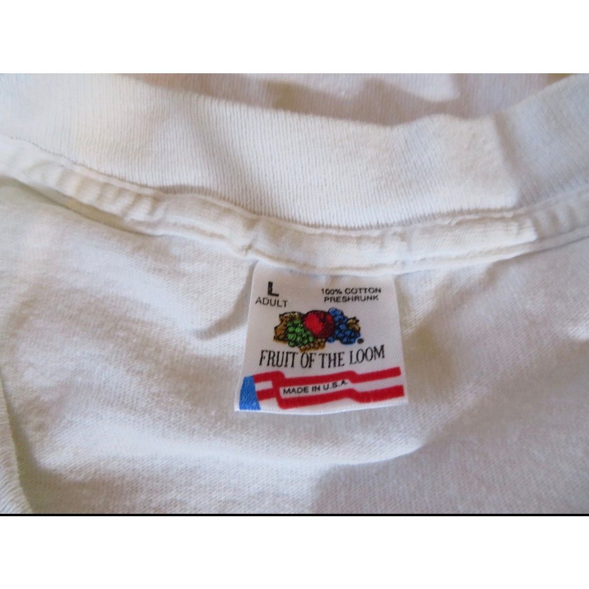 Fruit Of The Loom Vtg ‘93 Trib cvr Barkley v. Jordan NBA Finals cut-off sleeve Size US L / EU 52-54 / 3 - 4 Thumbnail