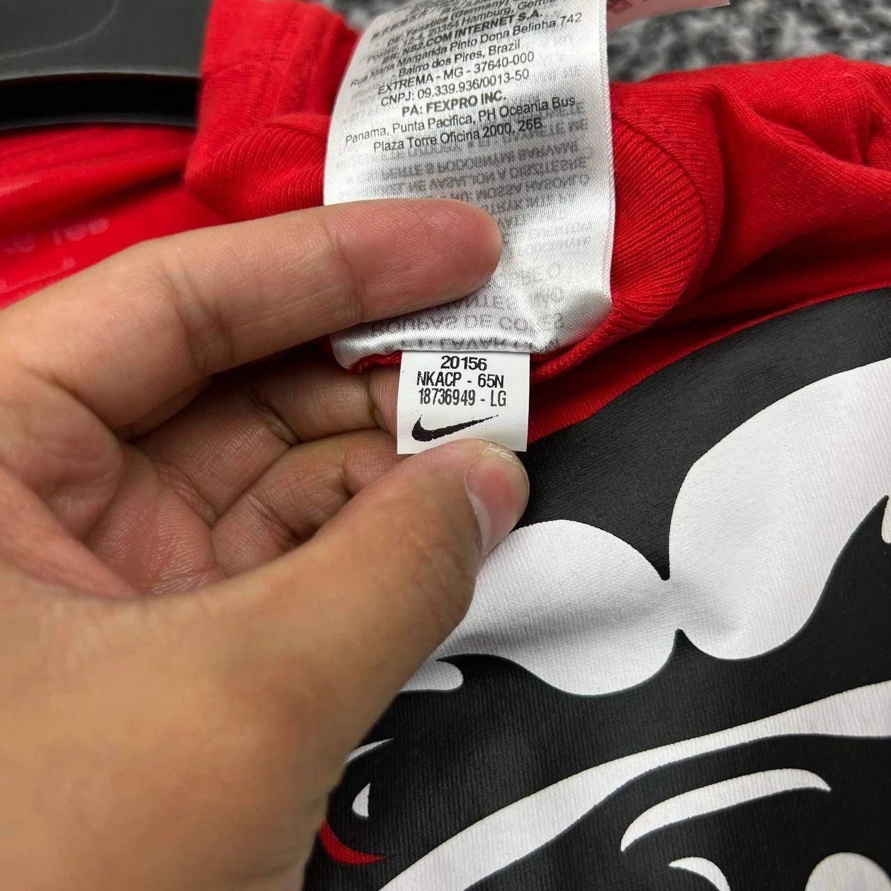 Nike Nike Shirt Men Red Georgia Bulldogs Crew Neck Cotton New L Size US L / EU 52-54 / 3 - 6 Thumbnail