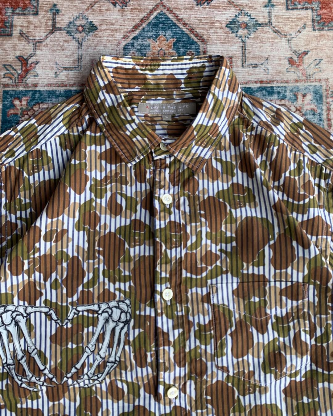 Other Military Camo boxy shirt rework Size US L / EU 52-54 / 3 - 3 Thumbnail