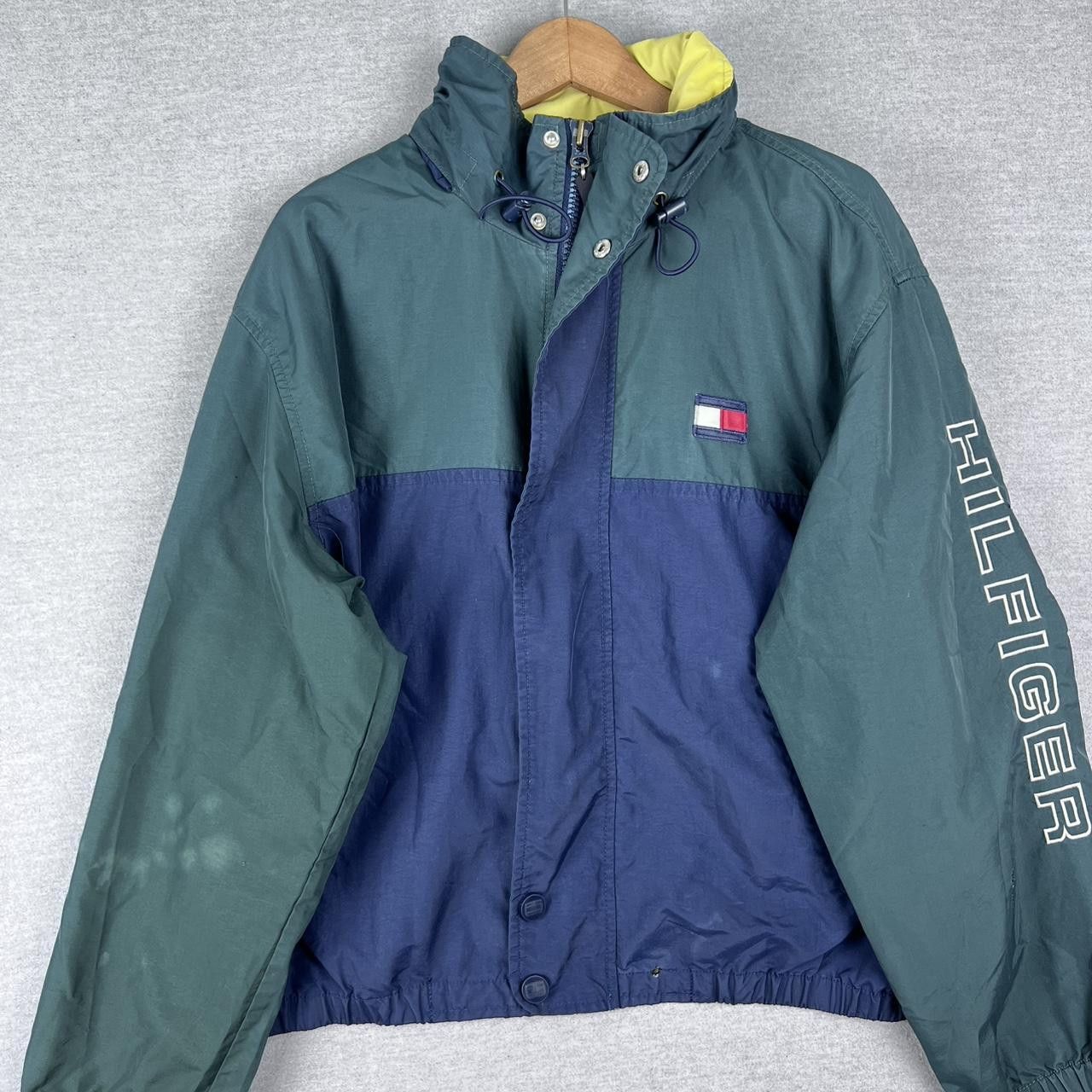 Tommy Hilfiger Vintage Tommy Hilfiger Sailing Jacket Green Size M(FLAWS) Size US M / EU 48-50 / 2 - 2 Thumbnail