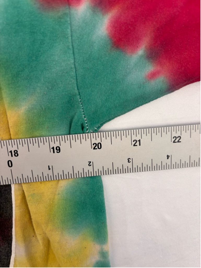 Zion Rootswear Men's Zion Rootswear Bob Marley T-shirt,L Yellow/Red Tie Dye Size US L / EU 52-54 / 3 - 3 Thumbnail