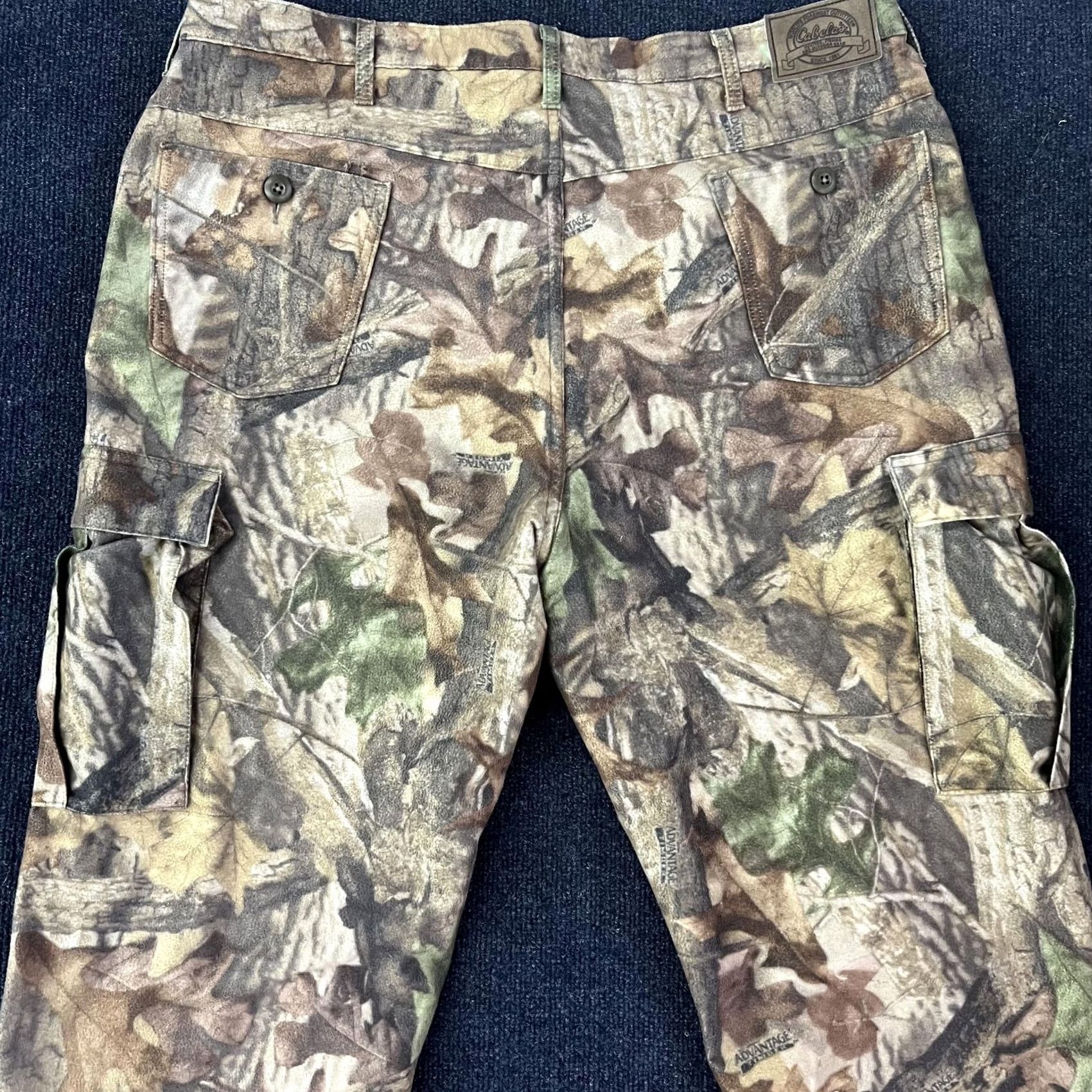 Vintage Material & Features: P Polyester Fleece and Camouflage - key attributes Size US 42 / EU 58 - 6 Thumbnail