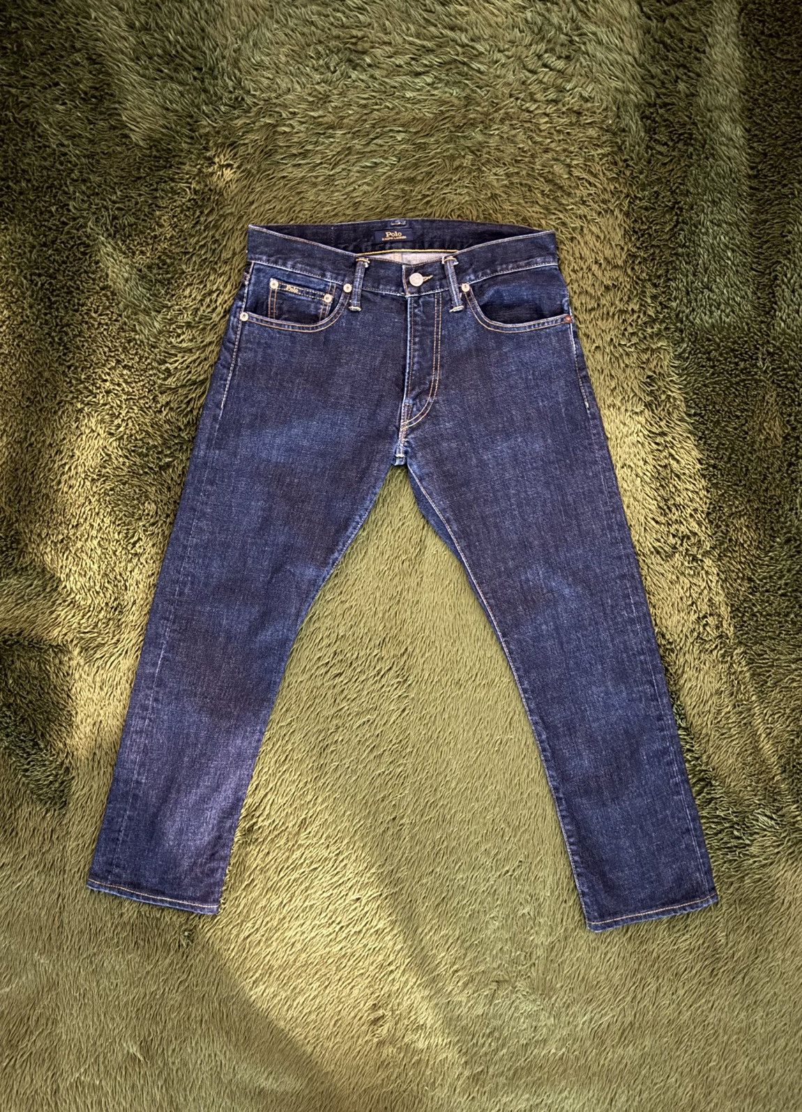 Polo Ralph Lauren [28x30] Polo Ralph Lauren Japan Release Washed Denim Indigo Size US 28 / EU 44 - 1 Thumbnail
