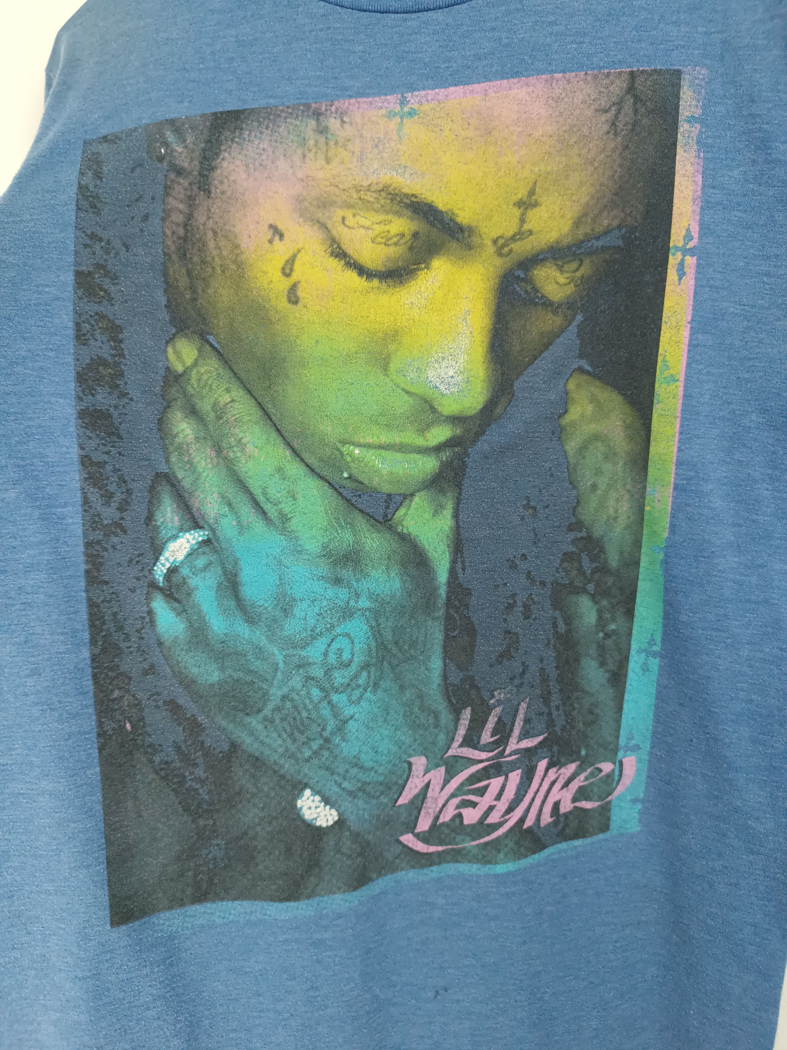 Rap Tees FADED VINTAGE LIL WAYNE POTRAIT TEE drake ye future Size US S / EU 44-46 / 1 - 10 Thumbnail