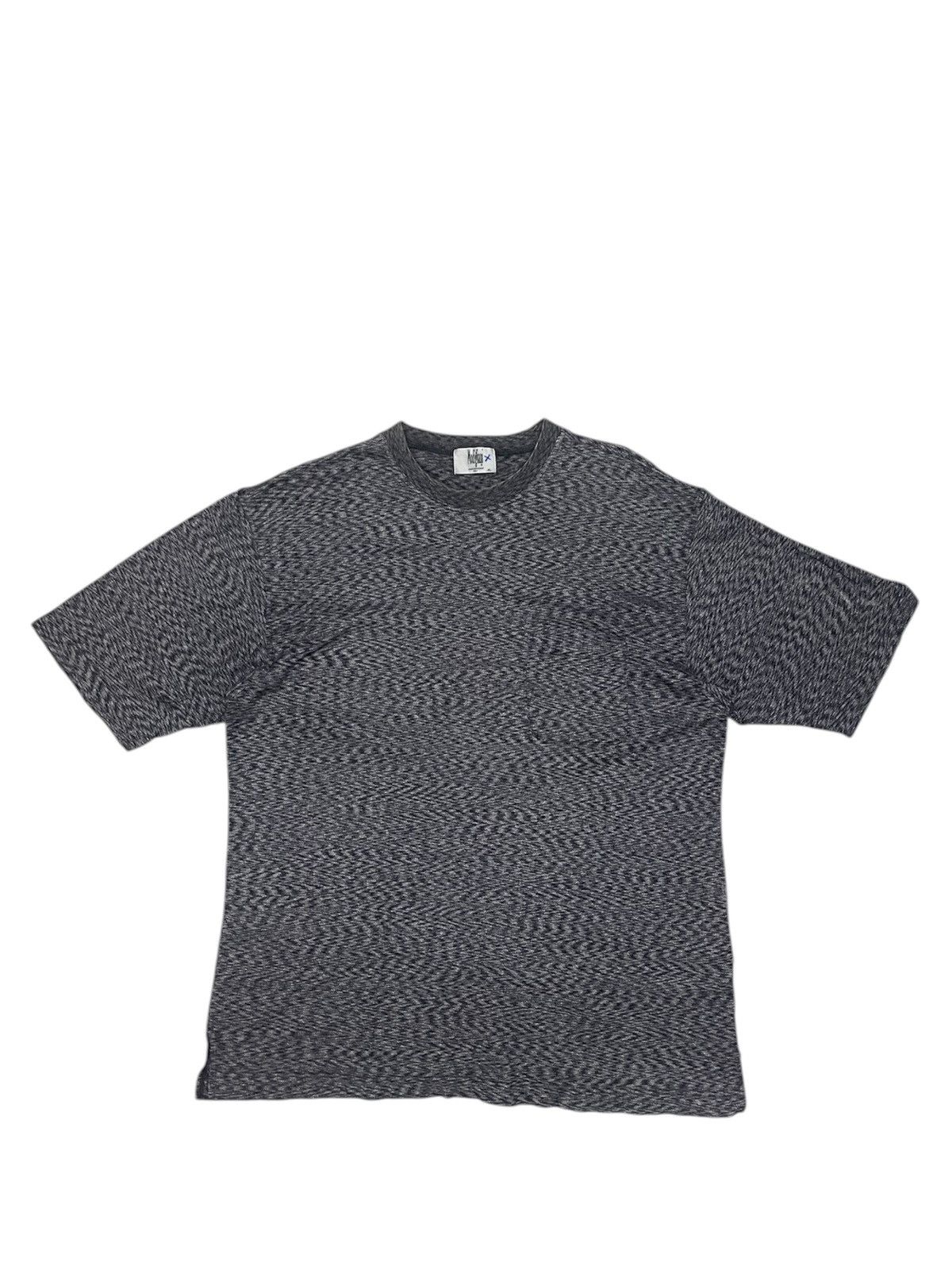 Coogi Vintage Modigliani Uomo Coordwear Wavy Knit Pocket Tee Size US L / EU 52-54 / 3 - 1 Thumbnail
