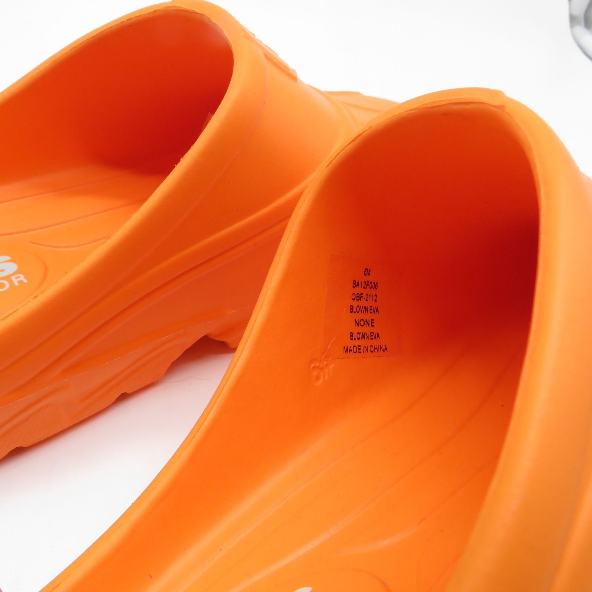 Other Bass Outdoor Unisex Orange Rubber Slip On M5 W6 Rugged Durab Size US 5 / EU 37 - 6 Thumbnail