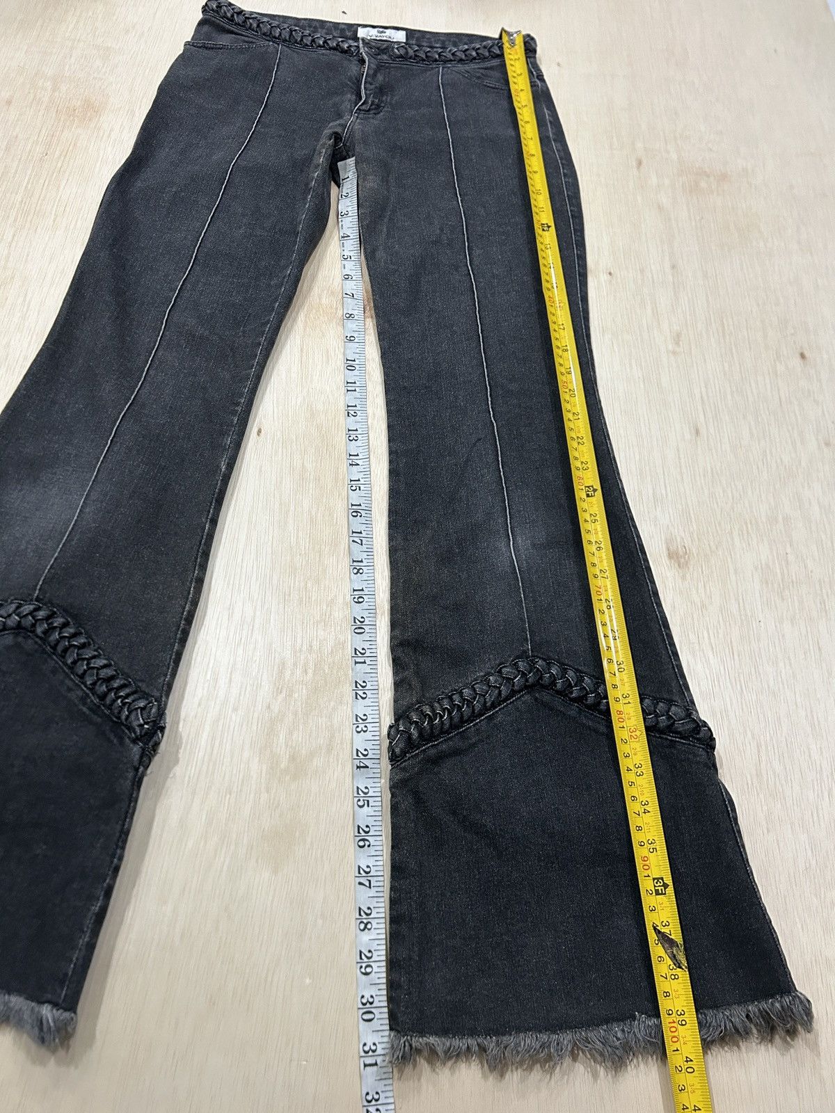 Japanese Brand Vintage Vivayou Flared Anarchy Bondage Jeans Size US 29 - 15 Thumbnail