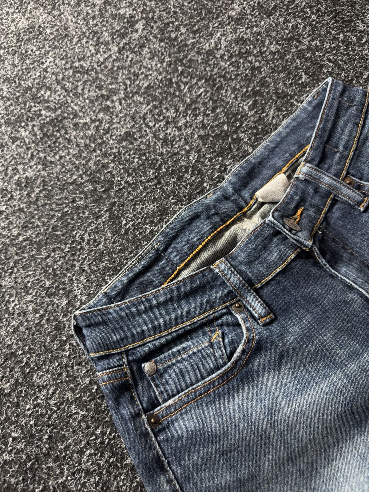 Denim & Supply Ralph Lauren 00s Western Polo Ralph Lauren Supply Jeans Blue Denim Y2K Size 27" / US 4 / IT 40 - 8 Thumbnail