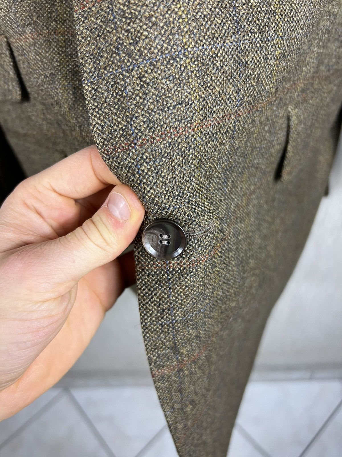 Burberry Vintage Burberry London wool bristol checked blazer jacket Size US L / EU 52-54 / 3 - 13 Thumbnail