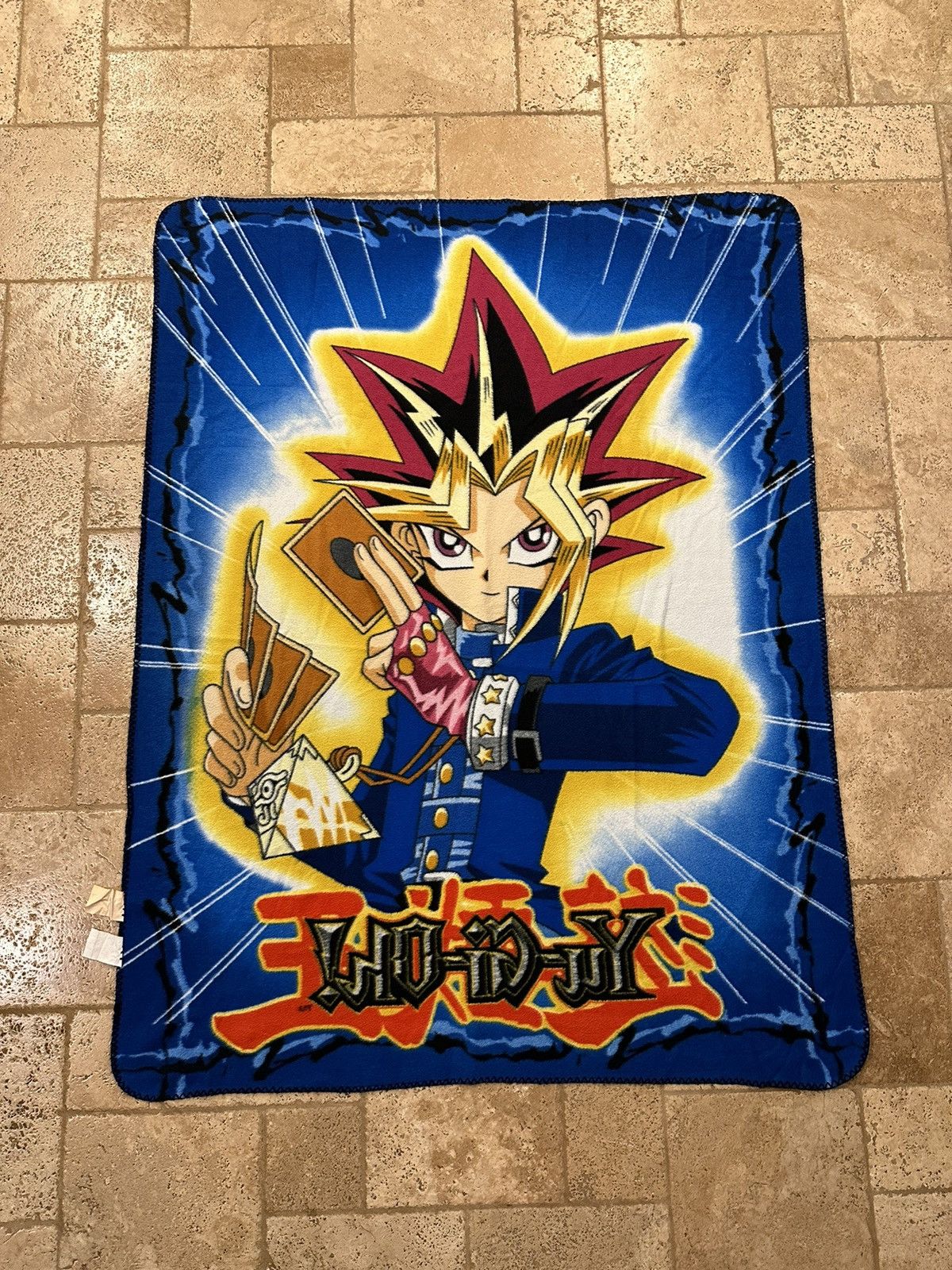 Cartoon Network Vintage Yu Gi Oh! Yugioh 1996 Throw Blanket Fleece Size ONE SIZE - 6 Thumbnail