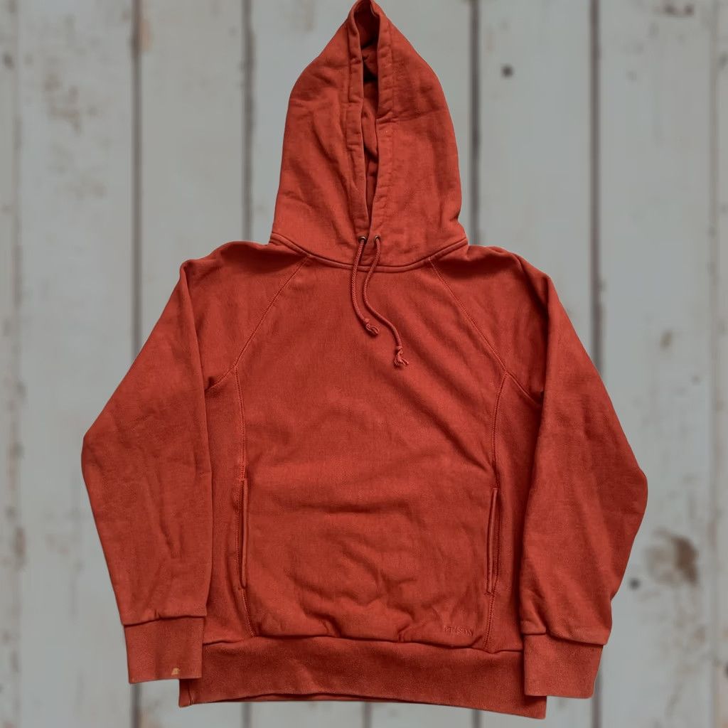 Filson Filson Womens Fleece Reverse Weave Style Heavy Cotton Hoodie Made In USA M Size M / US 6-8 / IT 42-44 - 1 Thumbnail
