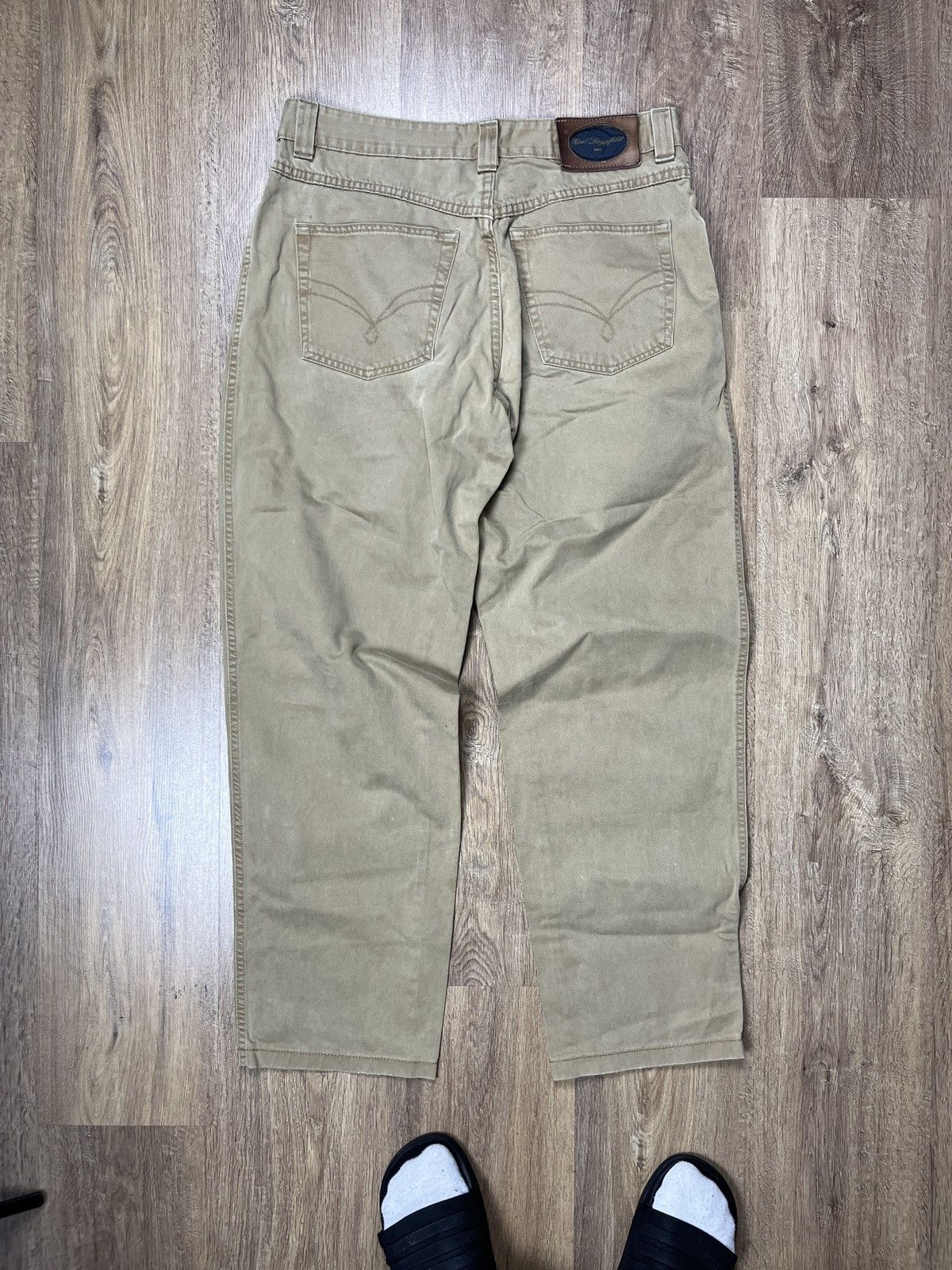 Karl Lagerfeld × Vintage ➕ vintage 90s Karl Lagerfeld archive chino pants lampo zip Size US 32 / EU 48 - 2 Thumbnail