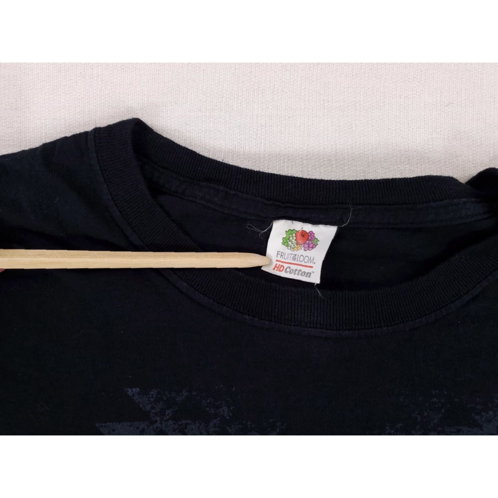 Fruit Of The Loom Fruit of the Loom Y2K Wolf Pack Dreamcatcher Clipped Tag Shirt Black Mens M Size US M / EU 48-50 / 2 - 2 Thumbnail