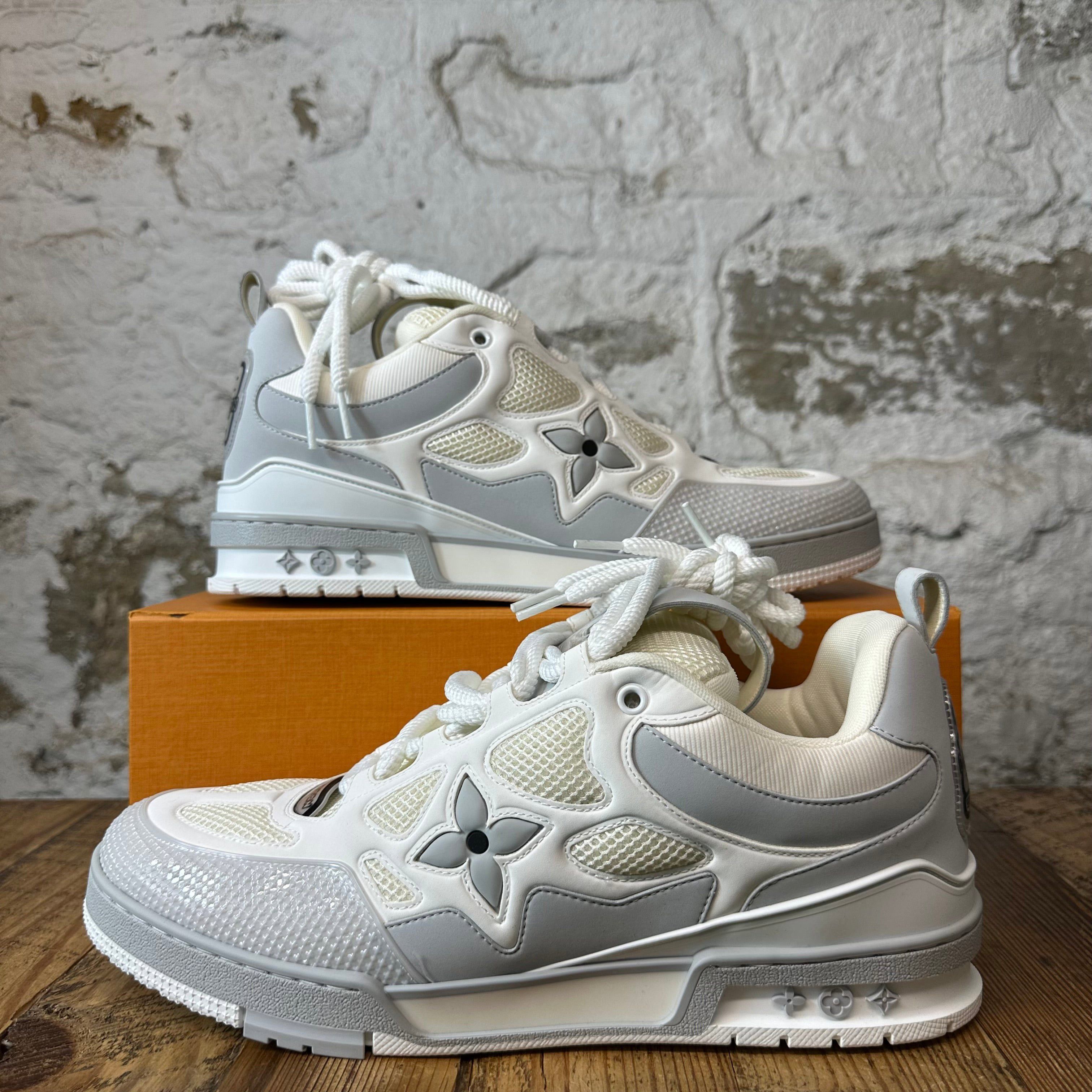 Louis Vuitton Louis Vuitton Grey White Skate Sneaker Sz 13 (11.5LV