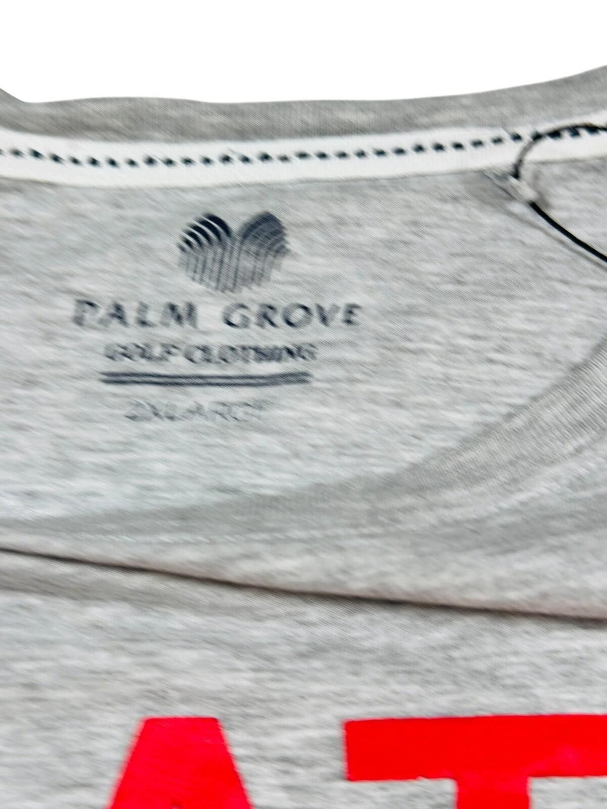 Other Palm Grove Golf T-Shirt Men's UK Size 2XL Grey Graphic Print Size US XXL / EU 58 / 5 - 9 Thumbnail