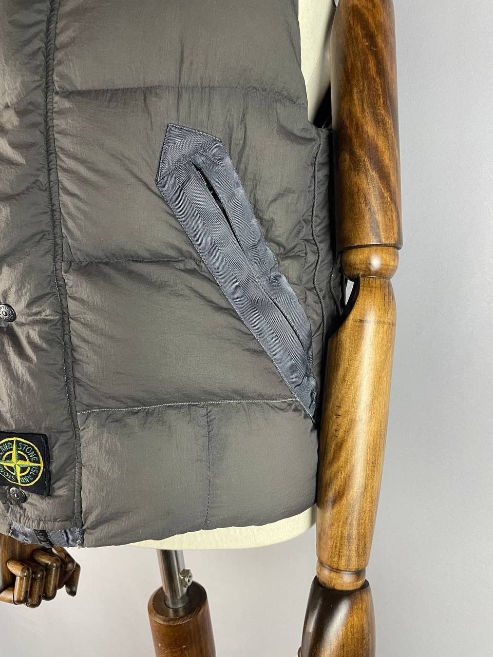 Stone Island Stone Island Down Vest Dark Grey Size US XL / EU 56 / 4 - 14 Thumbnail