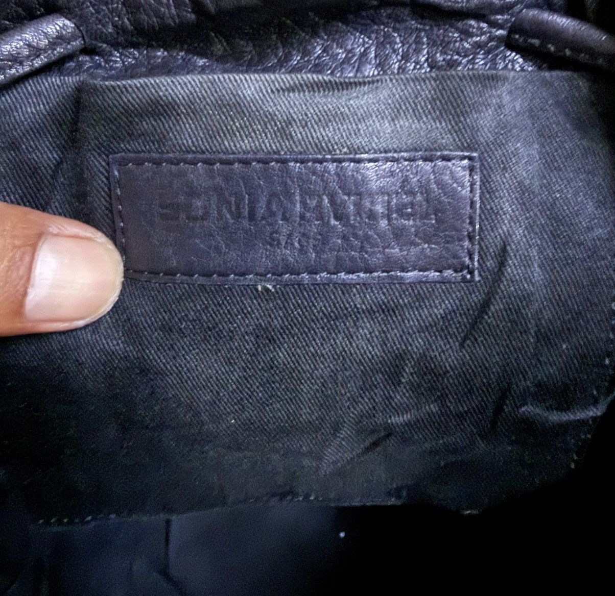 Sonia Rykiel Sonia Rykiel Bagpack Leather Vintage Size ONE SIZE - 10 Thumbnail