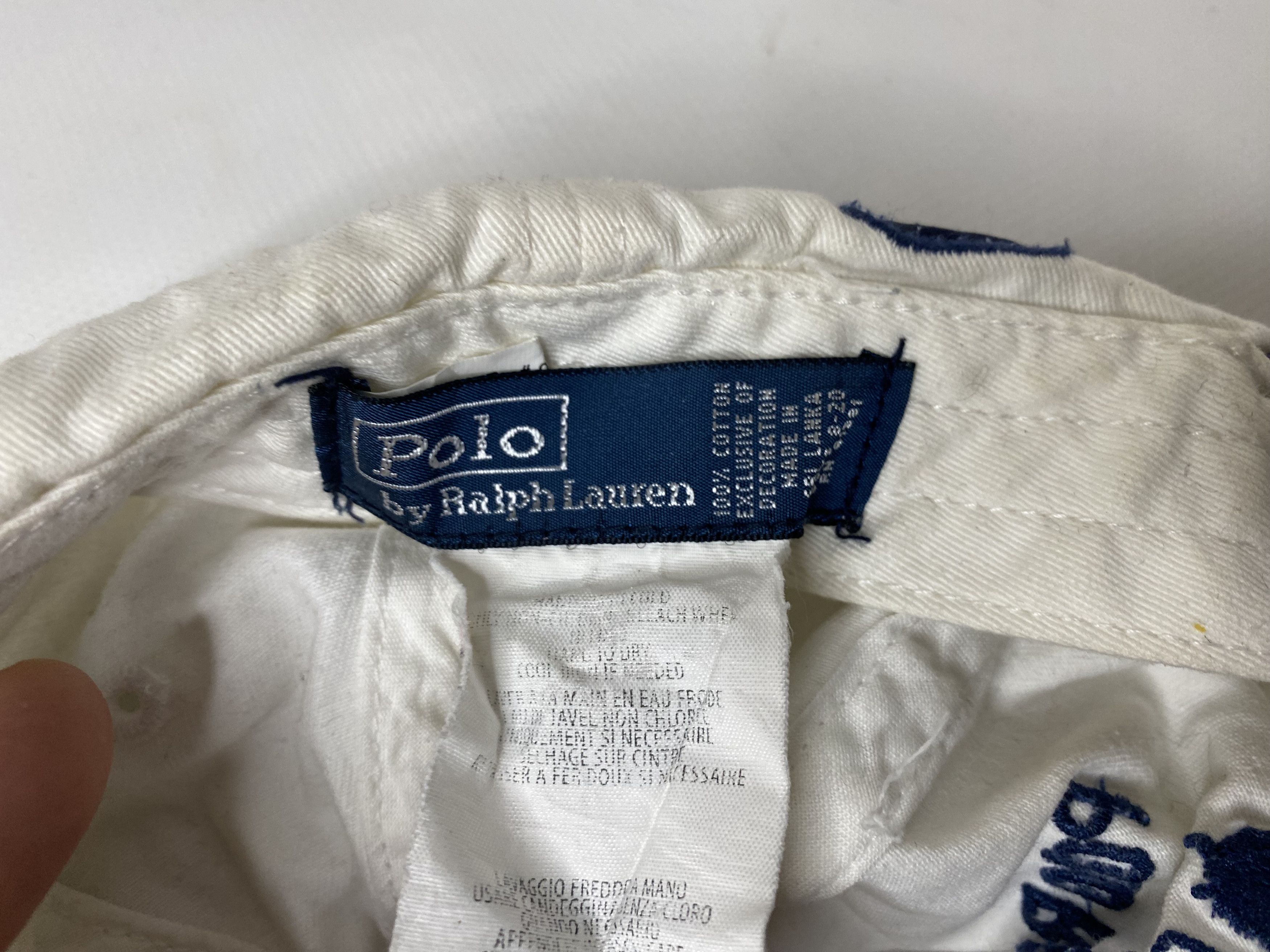 Polo Ralph Lauren × Vintage POLO RALPH LAUREN #67 BLEECKER NY HAT STRAPBACK EQUESTRIAN Size ONE SIZE - 5 Thumbnail