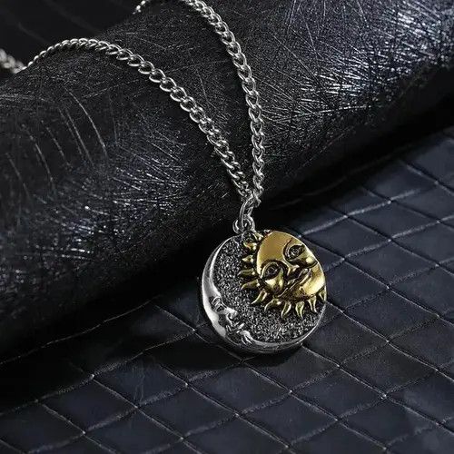 Other Classic Moon Sun Shape Necklace Size ONE SIZE - 3 Thumbnail