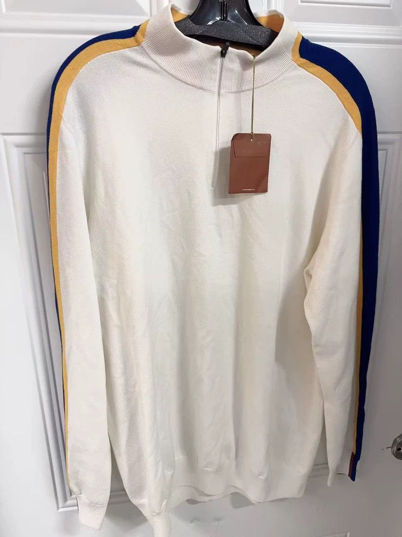 Loro Piana LORO PIANA Knitted long sleeves Size US XL / EU 56 / 4 - 1 Thumbnail