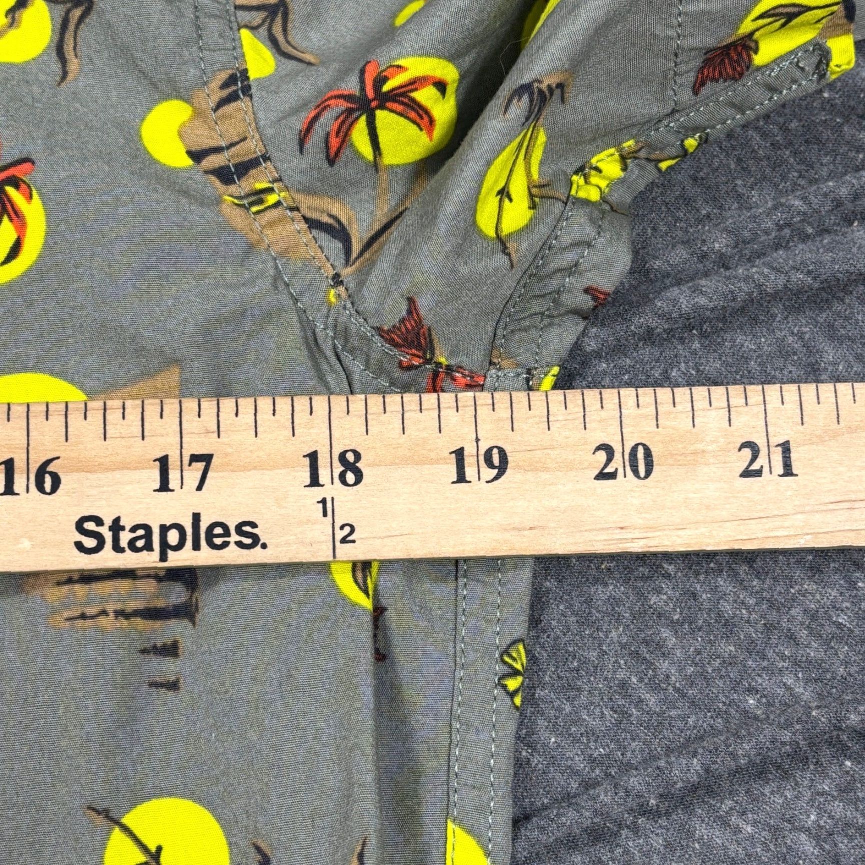 The North Face The North Face Shirt Mens M Green Sun Print Baytrail Short Sleeve Button Up Size US M / EU 48-50 / 2 - 7 Thumbnail