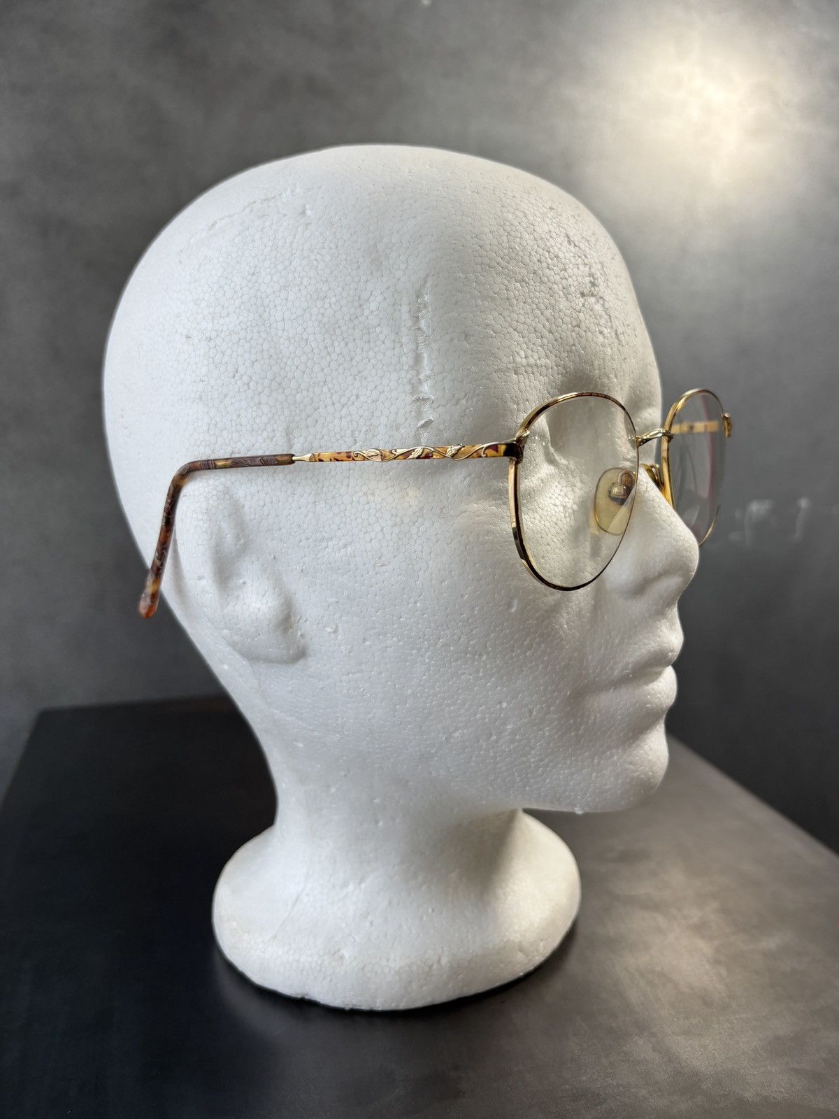 Vintage Vintage Laura Ashley Eyeglasses Frames 1980s 1990s Metal Big Size ONE SIZE - 11 Thumbnail
