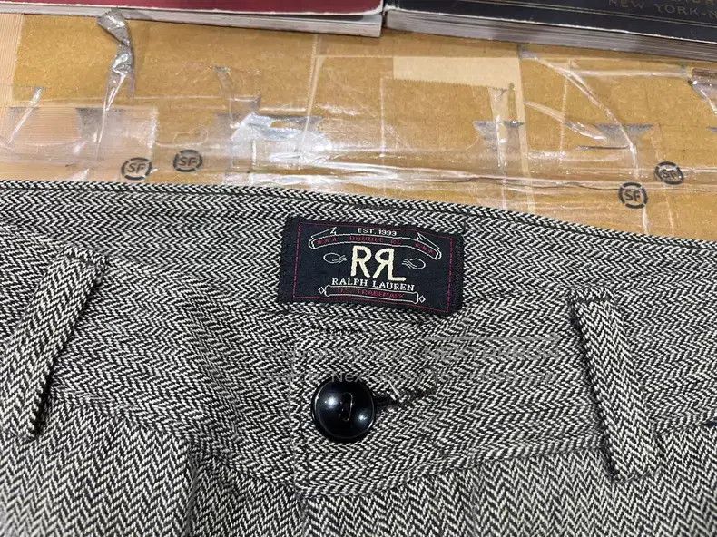 RRL Ralph Lauren RRL Ralph Lauren Herringbone Casual Pants Size US 29 - 3 Thumbnail
