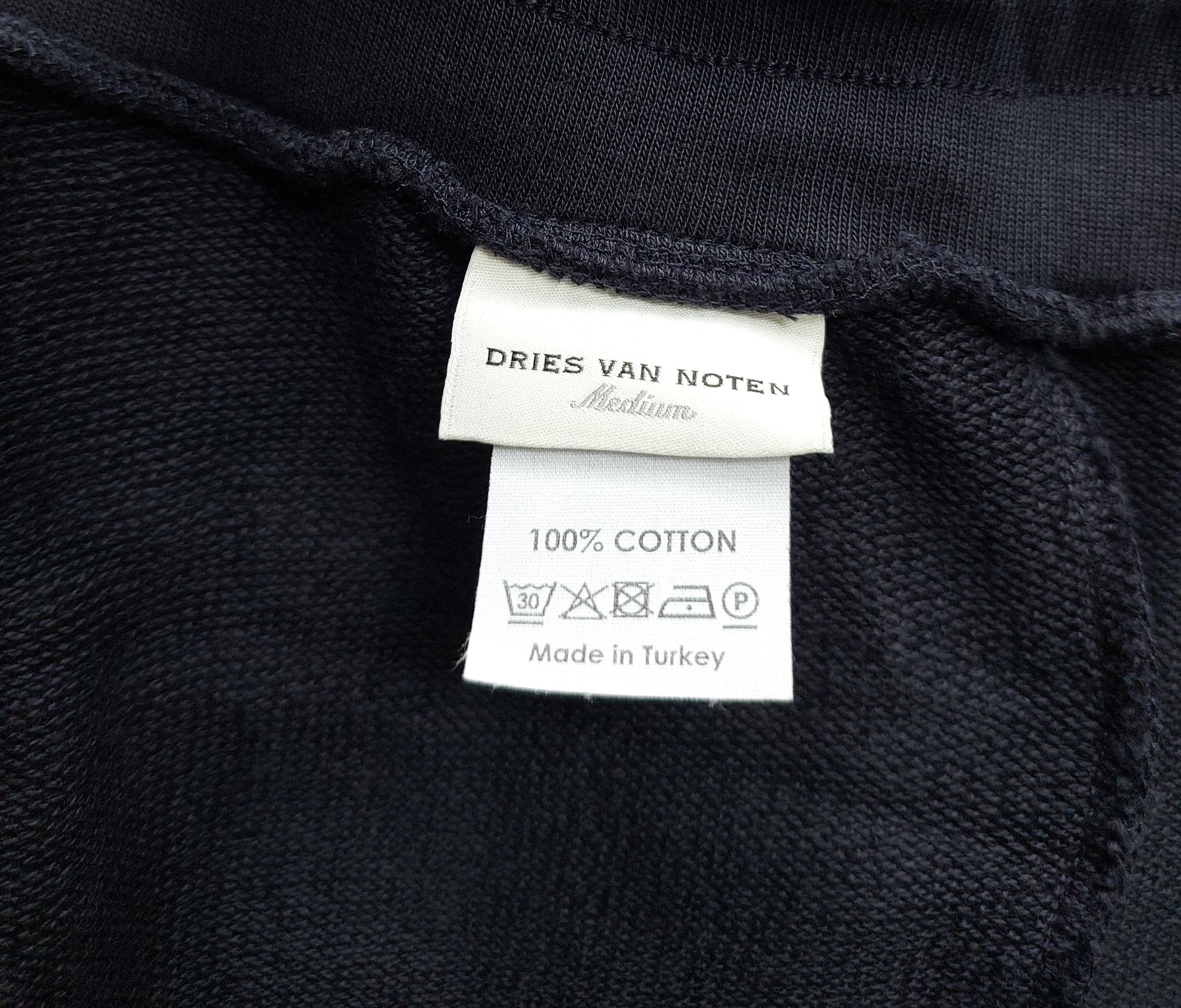 Dries Van Noten Dries Van Noten Jersey Zipper Sweatpants Size US 33 - 11 Thumbnail