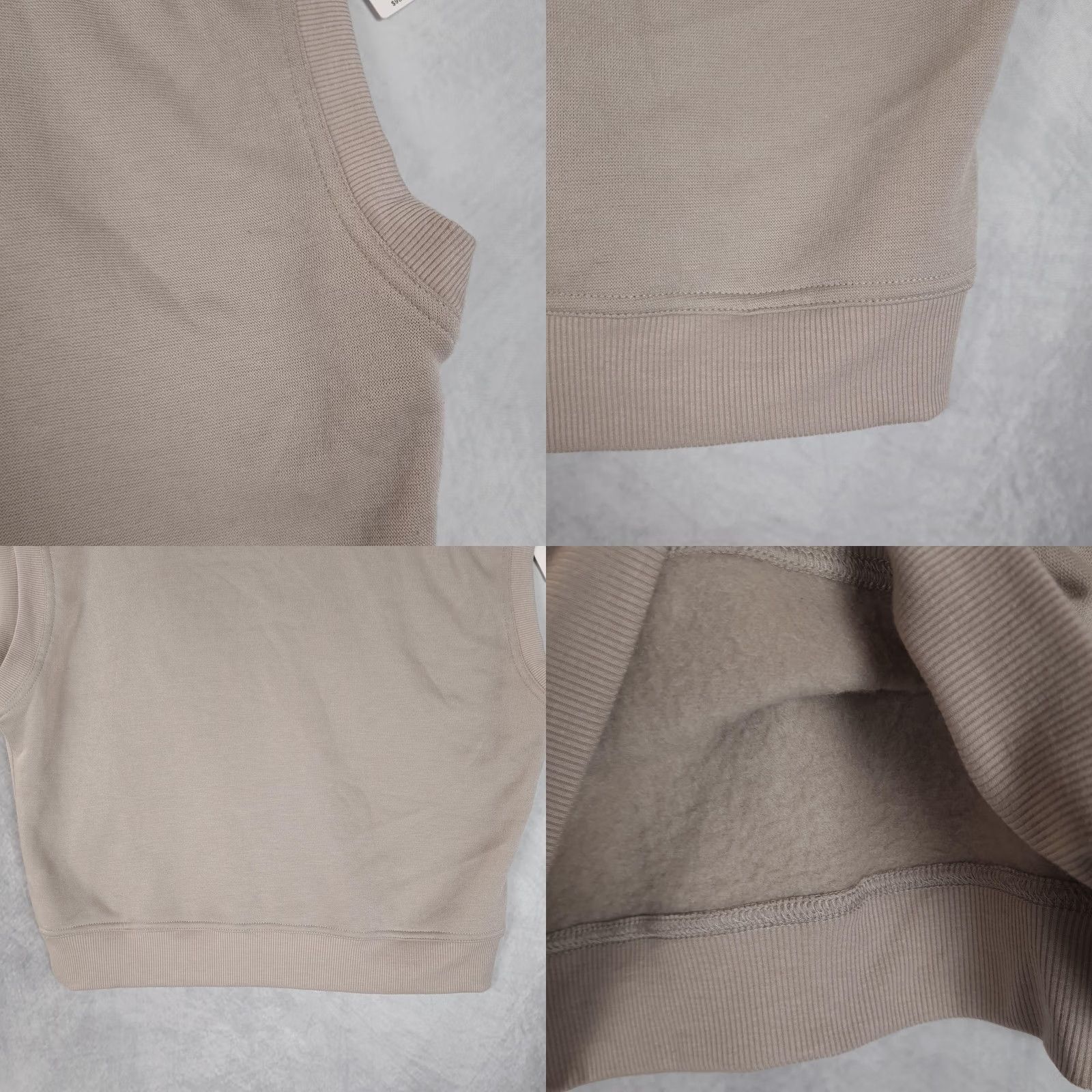 Anthropologie Maeve by Anthropologie Sweater Vest Womens XS Beige Bow Back Knit Sleeveless Crew Neck Casual Layering Size XS / US 0-2 / IT 36-38 - 8 Thumbnail