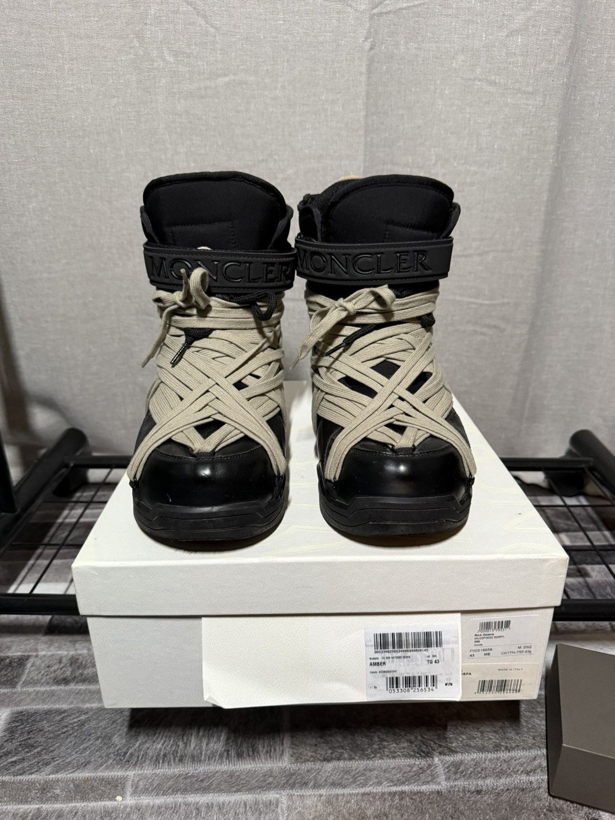 Moncler × Rick Owens Rick Owens x Moncler Amber Boots | Grailed