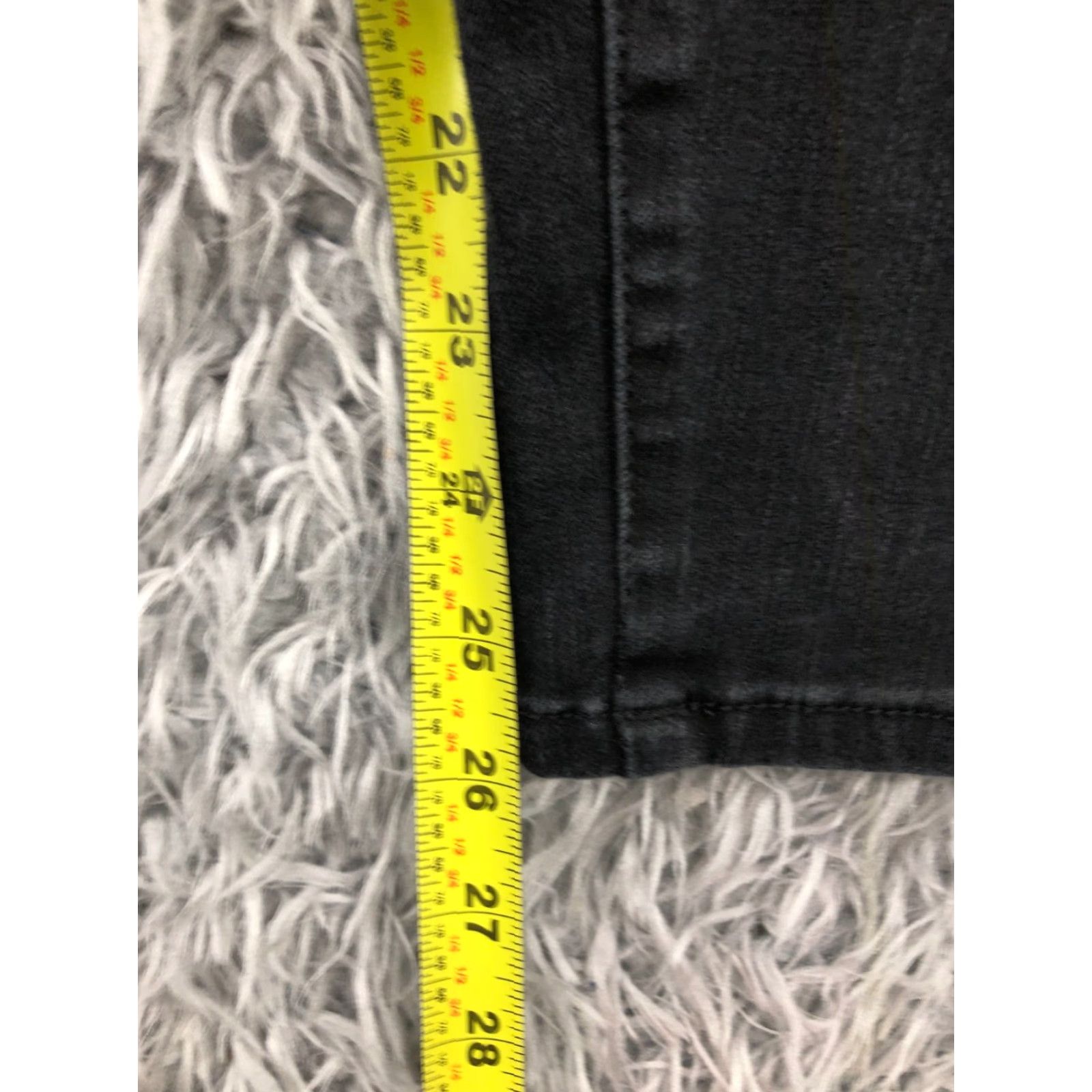 Vintage **Time & TRU High Rise Skinny Plus Size Women's Dark Wash Black Jeans** User: Time & TRU High Rise Skinny Plus Size Women's Dark Wash Black Jeans Size 42" / US 20 - 3 Thumbnail