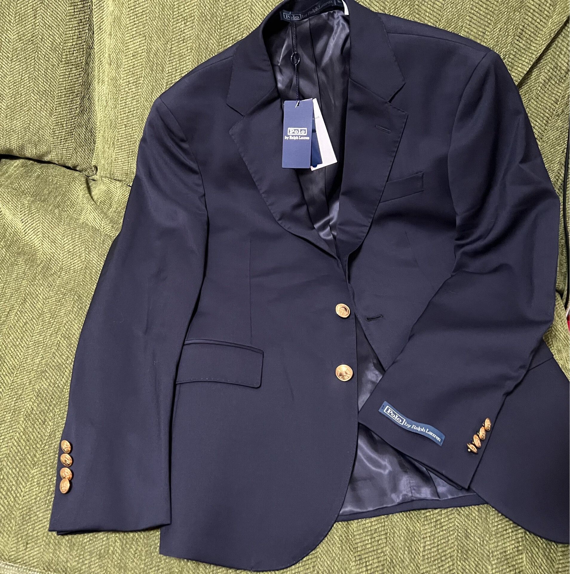 Ralph Lauren Blue Label Ralph Lauren Polo Gold Button Blazer Size US S / EU 44-46 / 1 - 1 Thumbnail