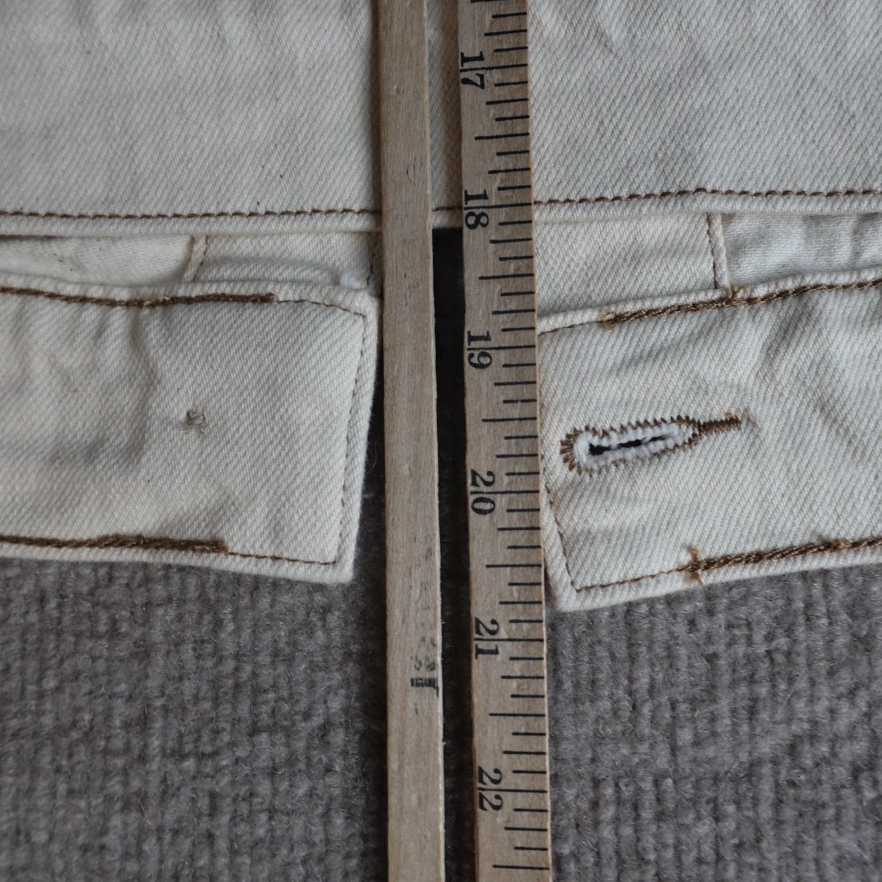 Torrid Torrid Womens Jacket 1X Ivory Denim Trucker Pocket Crop NEW Jacket 1X Ivory Denim Trucker Pocket Crop Torrid Womens Mens? Size XL / US 12-14 / IT 48-50 - 5 Thumbnail