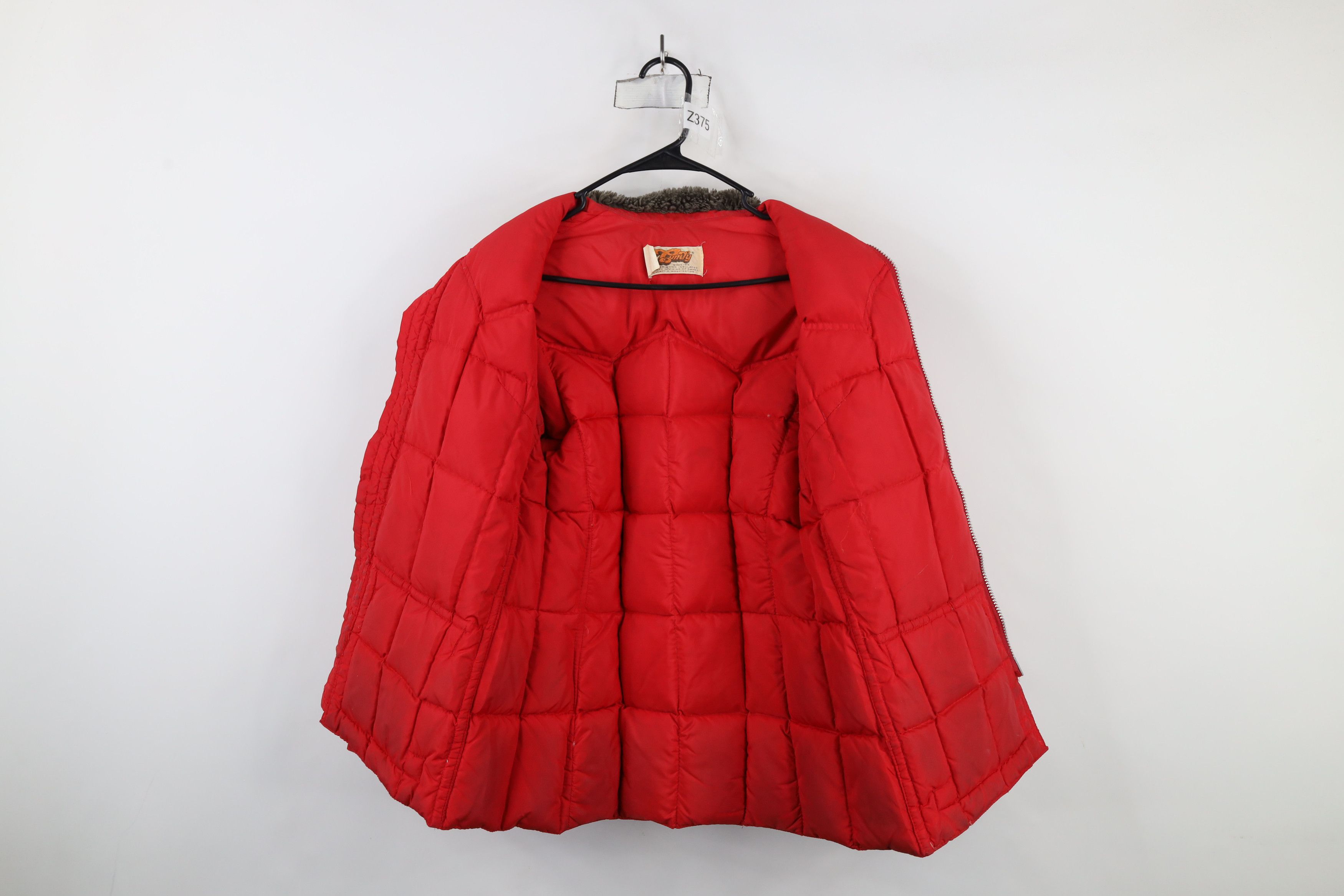 Vintage Vintage 70s Streetwear Duck Down Collared Puffer Jacket USA Size S / US 4 / IT 40 - 11 Thumbnail