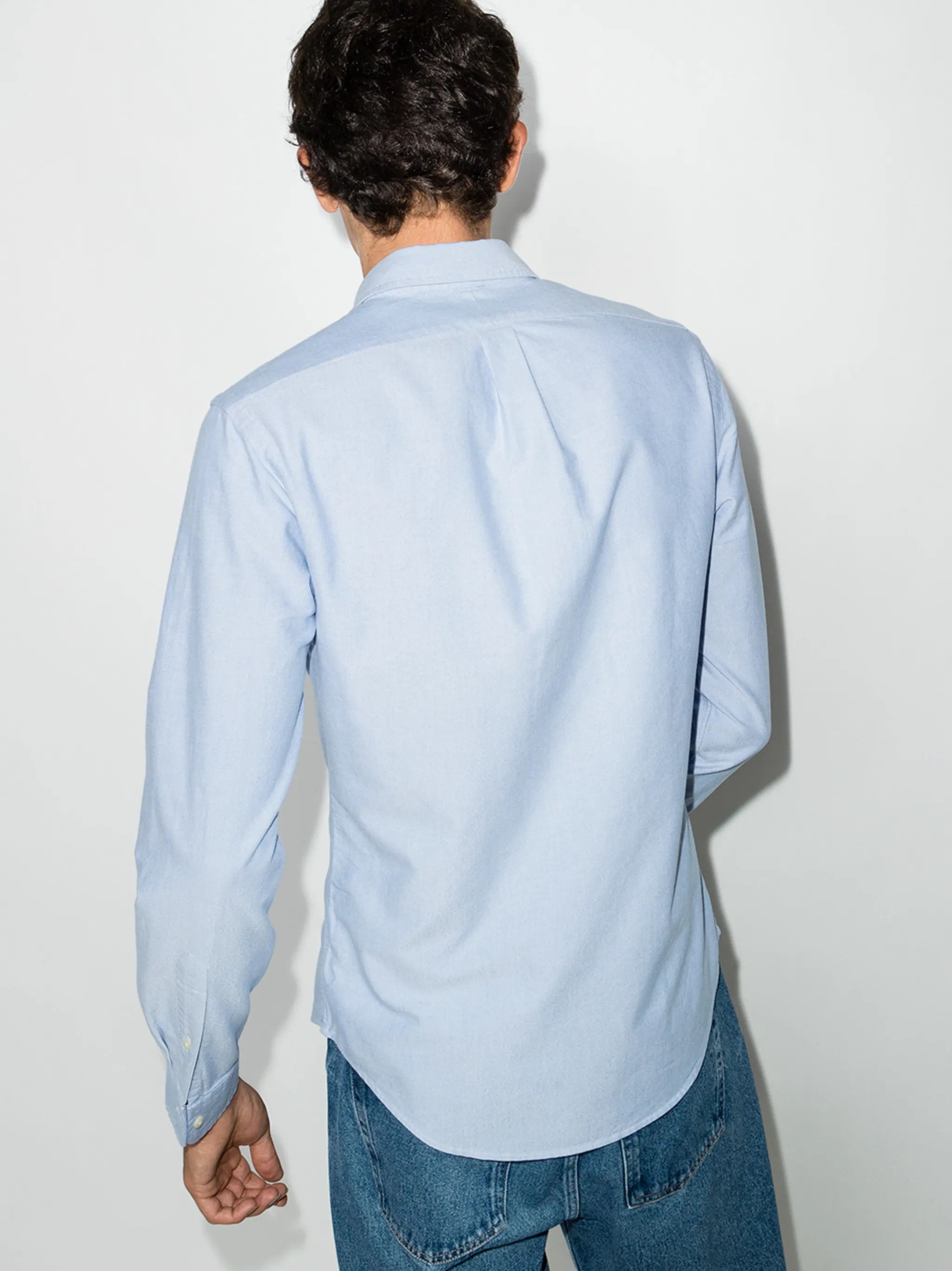Polo Ralph Lauren o1s22i1n0125 Slim Fit Shirt in Light Blue Size US M / EU 48-50 / 2 - 3 Thumbnail