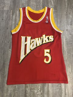 Retro Version NBA Atlanta Hawks Red & Black #55 Jersey,Atlanta Hawks