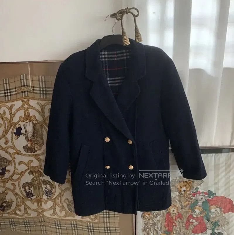Burberry Burberry Women's Black Wool Coat. Size M / US 6-8 / IT 42-44 - 5 Thumbnail
