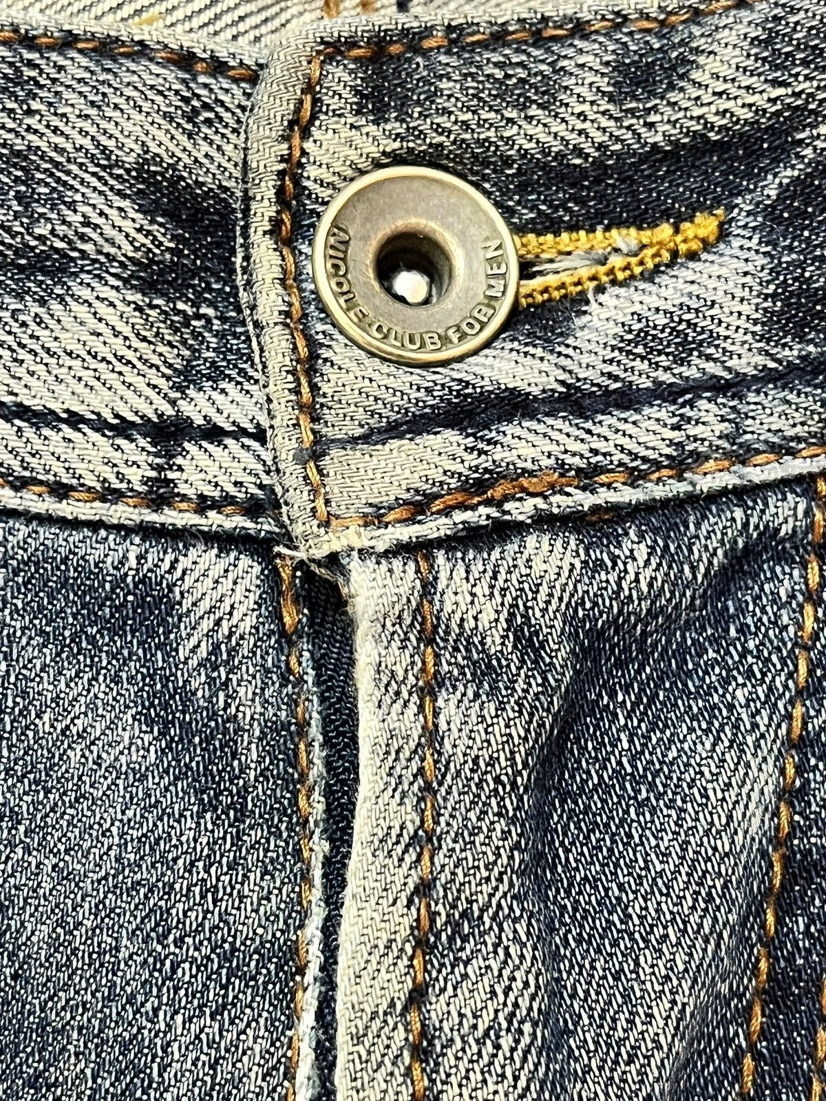 Nicole Club Vintage Nicole Club For Men Bondage Punk Denim Size US 31 - 5 Thumbnail