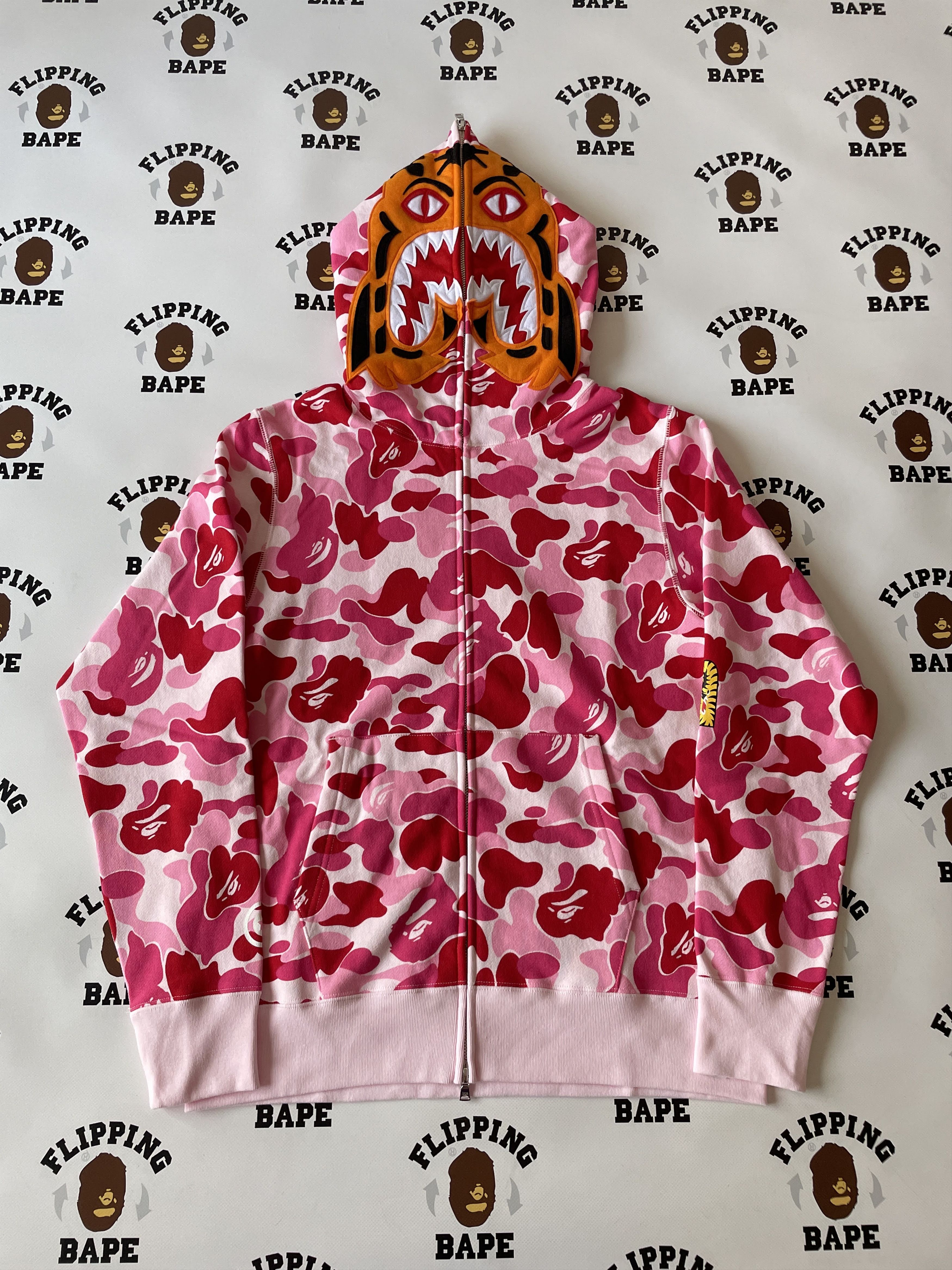 BAPE ABC CAMO TIGER FULL ZIP HOODIE (2024)