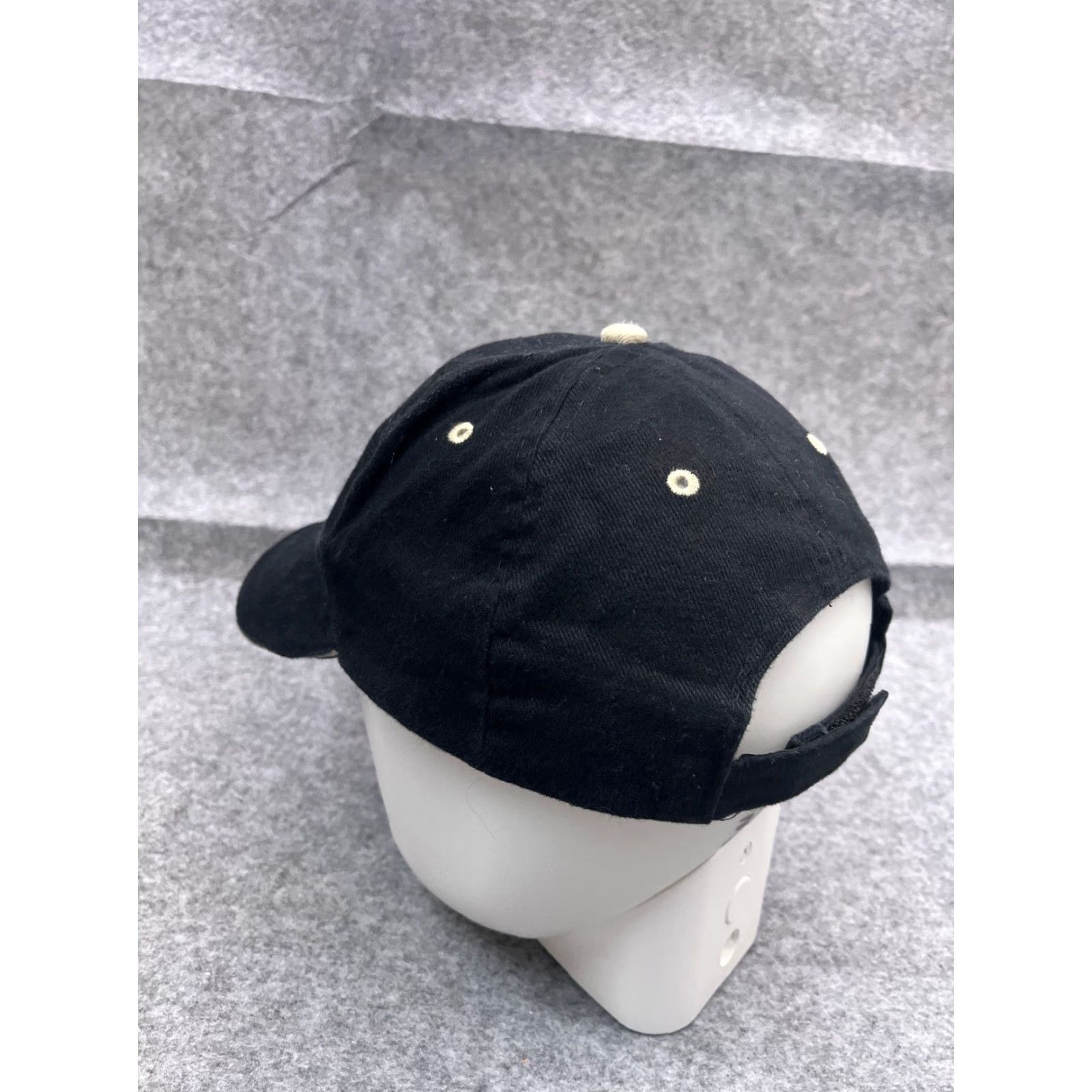 Vintage Otto Hat Cap Strap Back Adult One Size Black 100% Cotton Sedona Trucking Kansas Size ONE SIZE - 5 Thumbnail