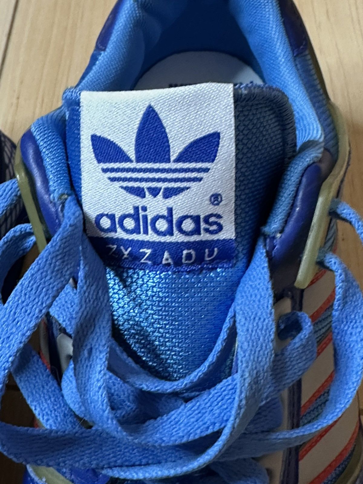 Adidas ZX 450 Blue/Red Sneakers Size 11 Vintage 2003