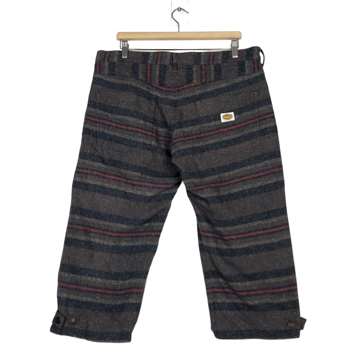 Japanese Brand 🔥SHORT PANT WOOL BLANKET THE GUILTS ISSEY MIYAKE Size US 36 / EU 52 - 8 Thumbnail