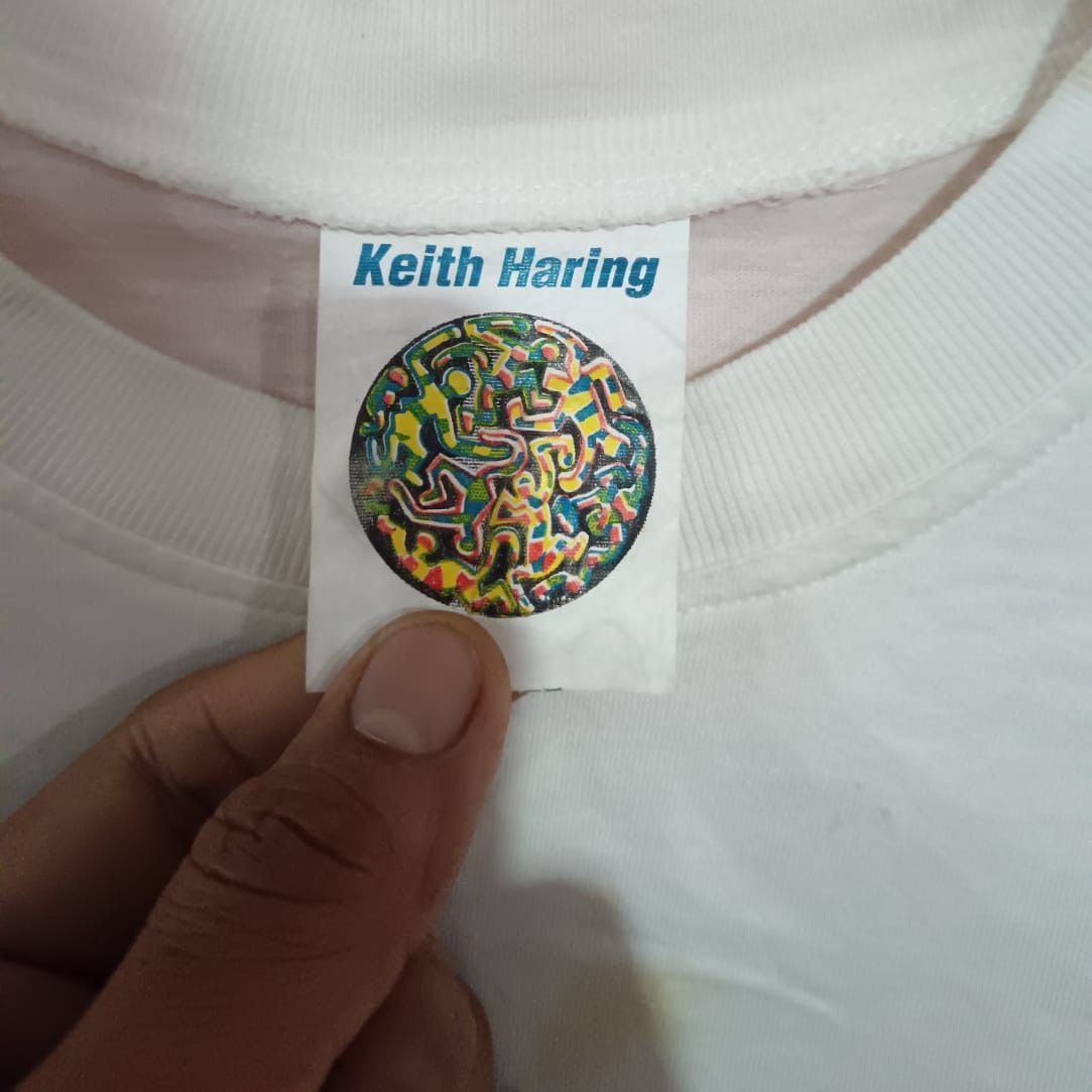 Keith Haring × Vintage Vintage 90s Keith Haring Size US XL / EU 56 / 4 - 6 Thumbnail