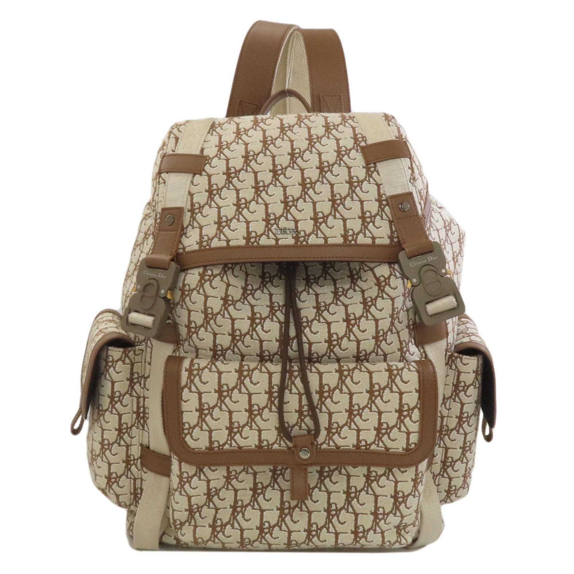Dior Christian Travis Scott Collaboration Backpack Canvas Dior Kim Jones x Travis Scott backpack - Old Fashioned Club main image 2