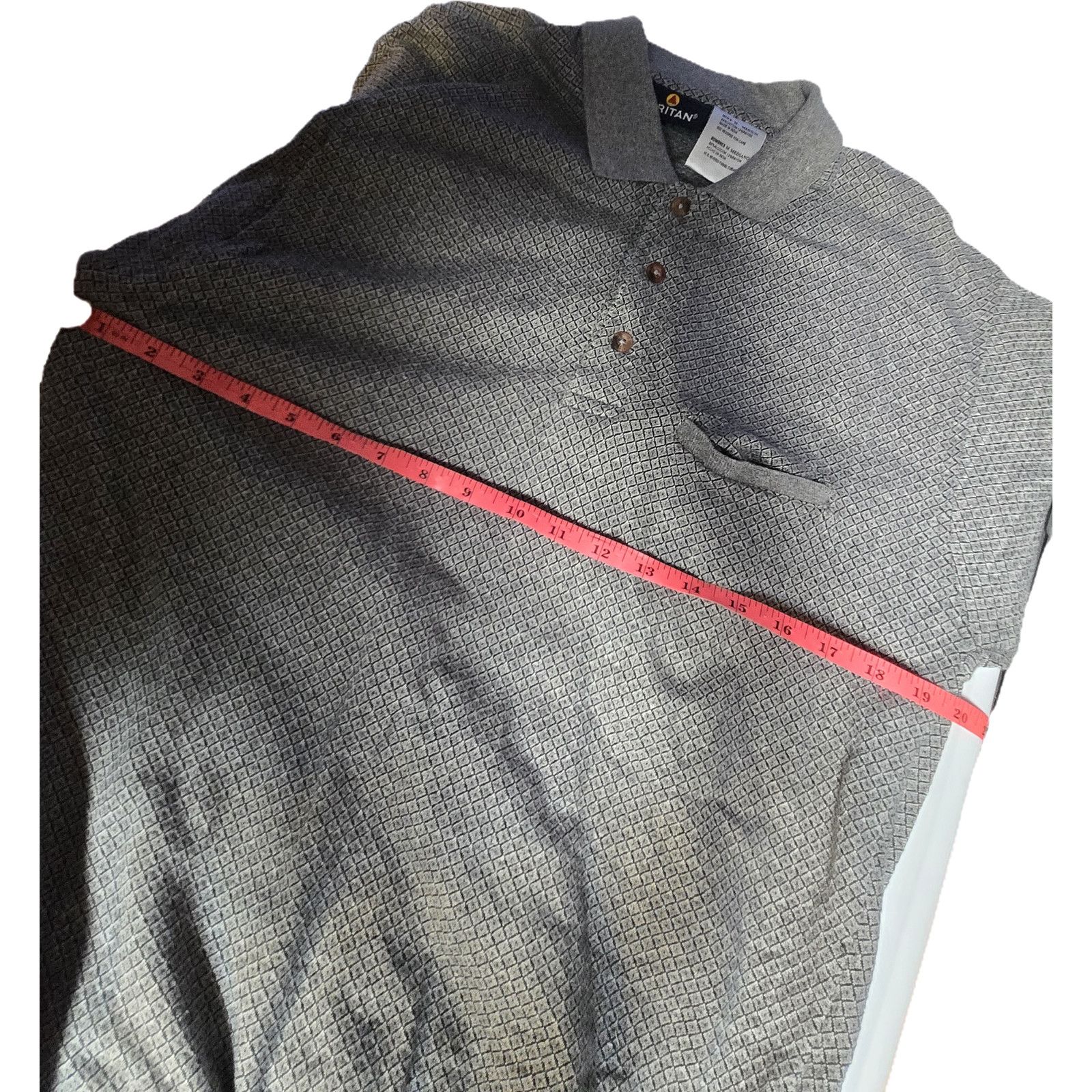Puritan Puritan M gray collared shirt Size US M / EU 48-50 / 2 - 4 Thumbnail