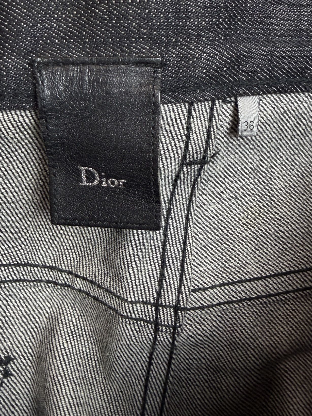 Dior Dior Homme Black Made In Japan Denim Jeans KVA Unaltered Size US 36 / EU 52 - 8 Thumbnail