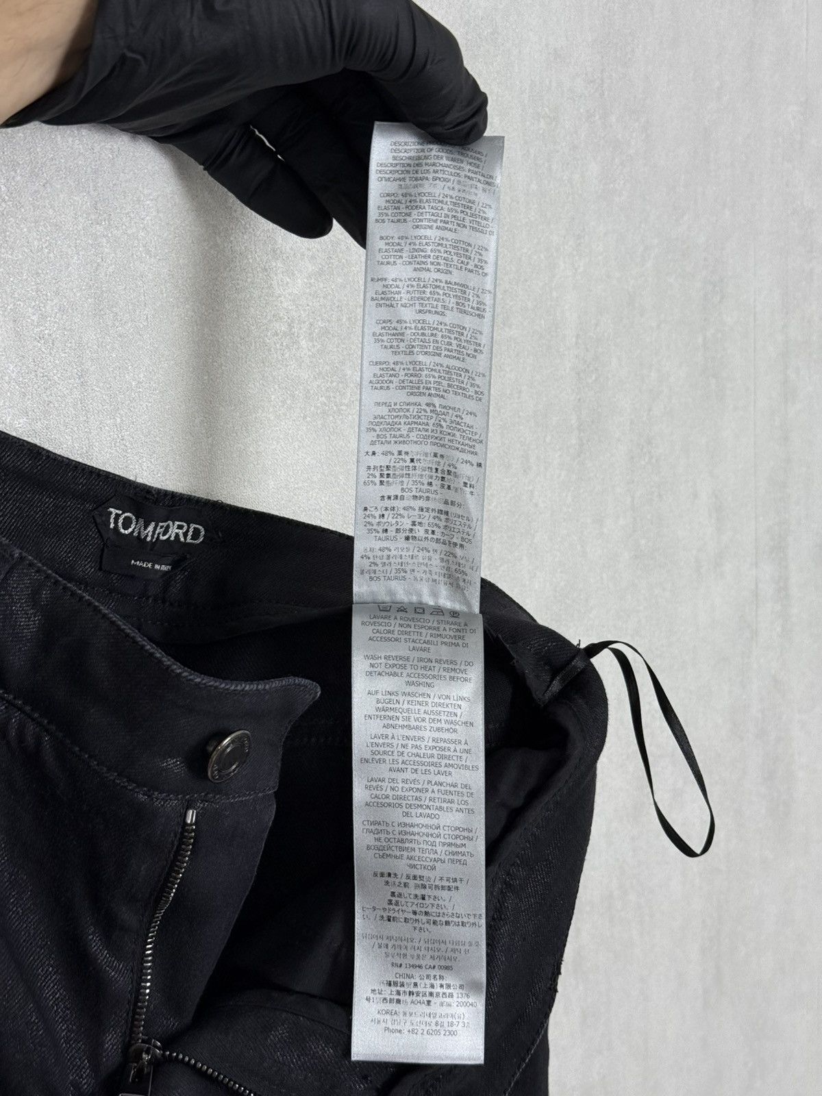 Tom Ford Tom Ford Women’s Zip Denim Jeans Pants Size 25 Size 25" / US 0 / IT 36 - 18 Thumbnail
