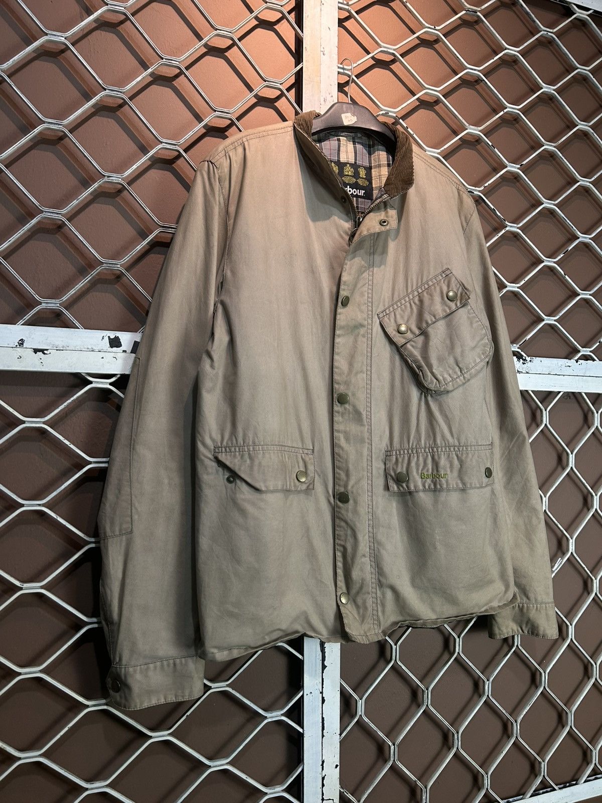 Barbour Barbour wax retail ouston jacket Size US L / EU 52-54 / 3 - 3 Thumbnail
