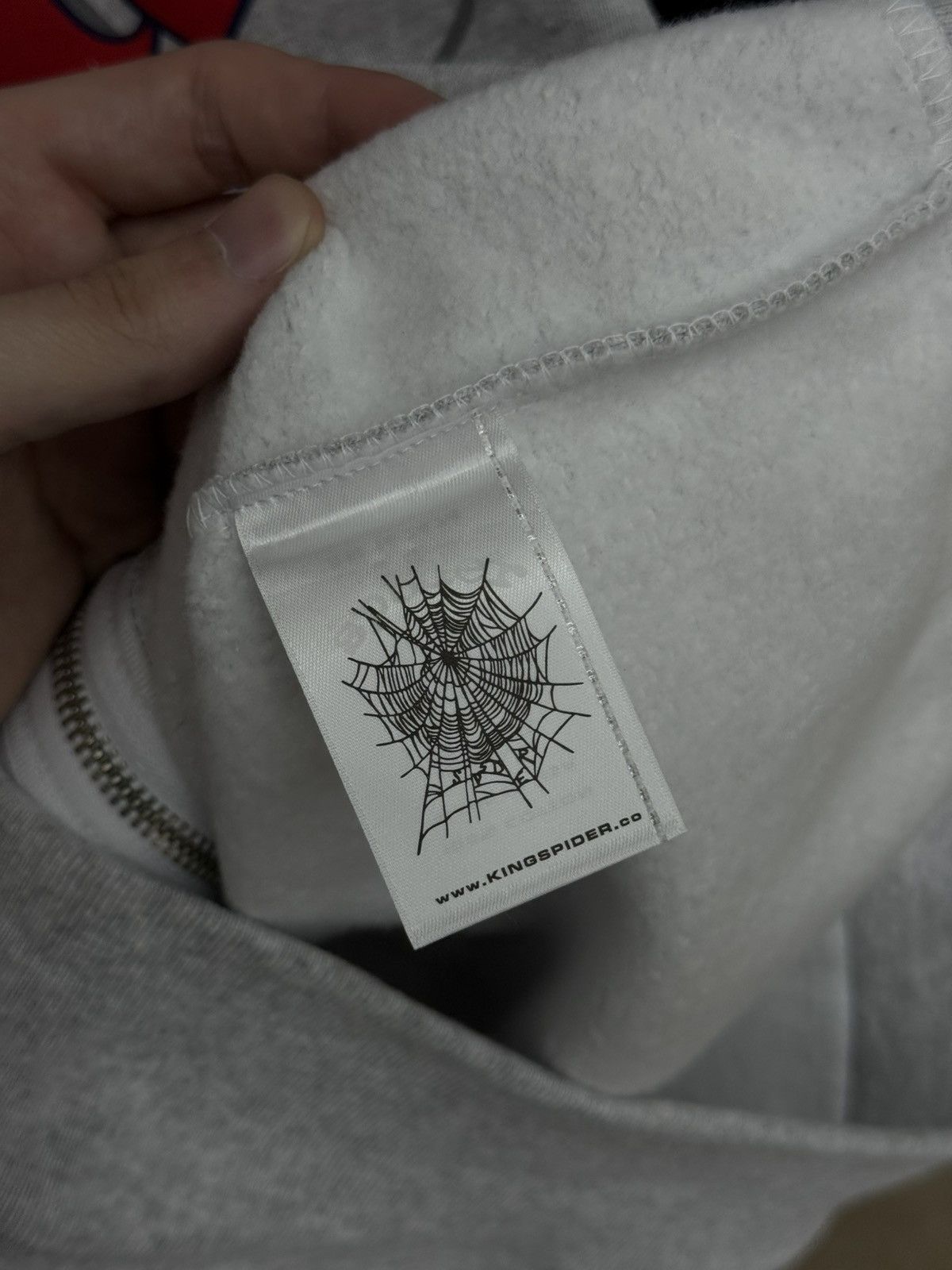Sp5der Sp5der Worldwide Atlanta Grey Zip Hoodie Size Small (NEW) Size US S / EU 44-46 / 1 - 7 Thumbnail